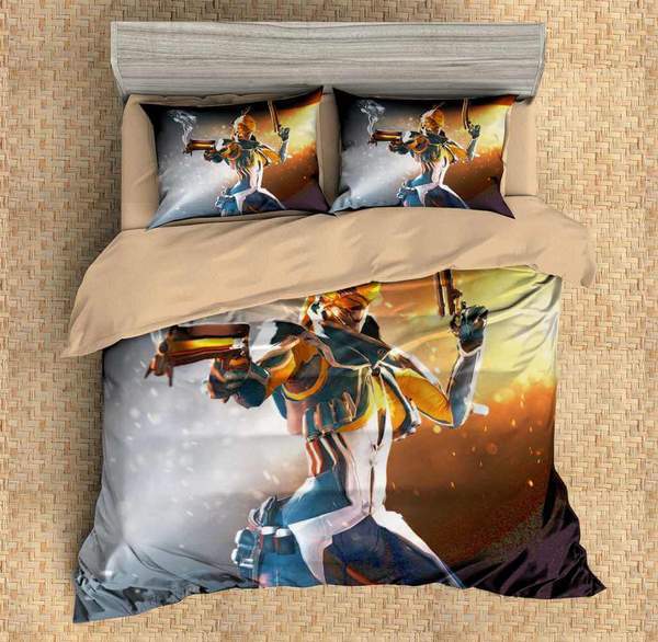 3D Customize Warframe 3D Customized Duvet Cover Bedding Set