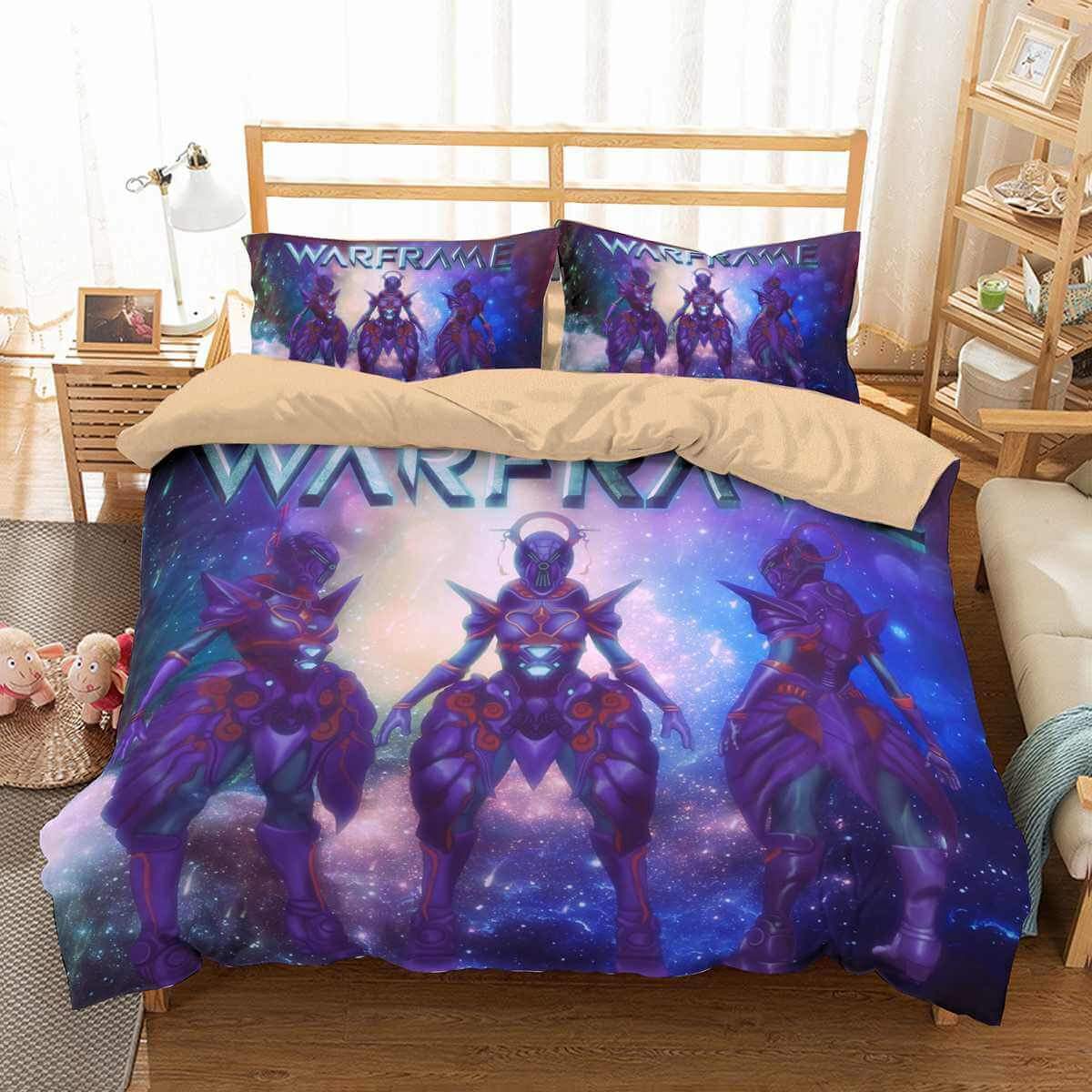 3D Customize Warframe Customized Duvet Cover Bedding Set
