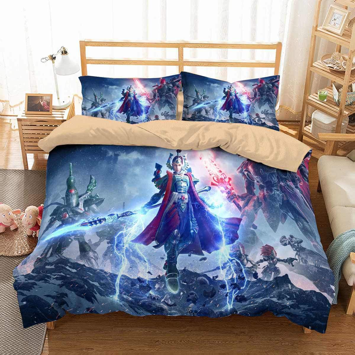 3D Customize Warhammer 40,000 Dawn Of War Customized Duvet Cover Bedding Set
