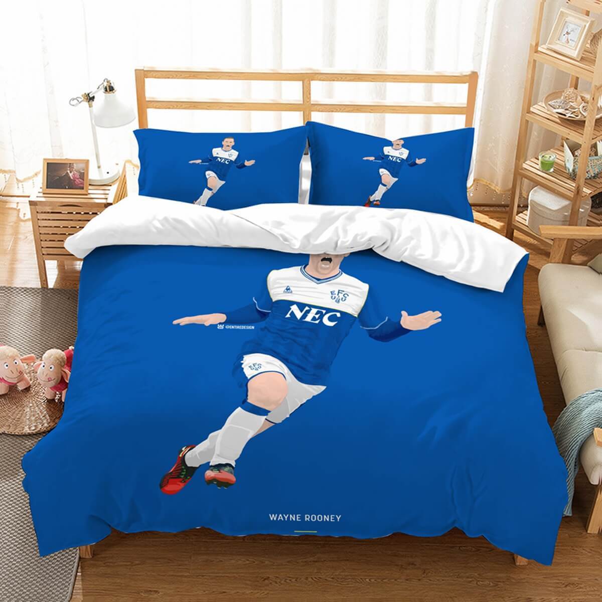 3D Customize Wayne Rooney Et Et Bed 3D Customized Duvet Cover Bedding Set