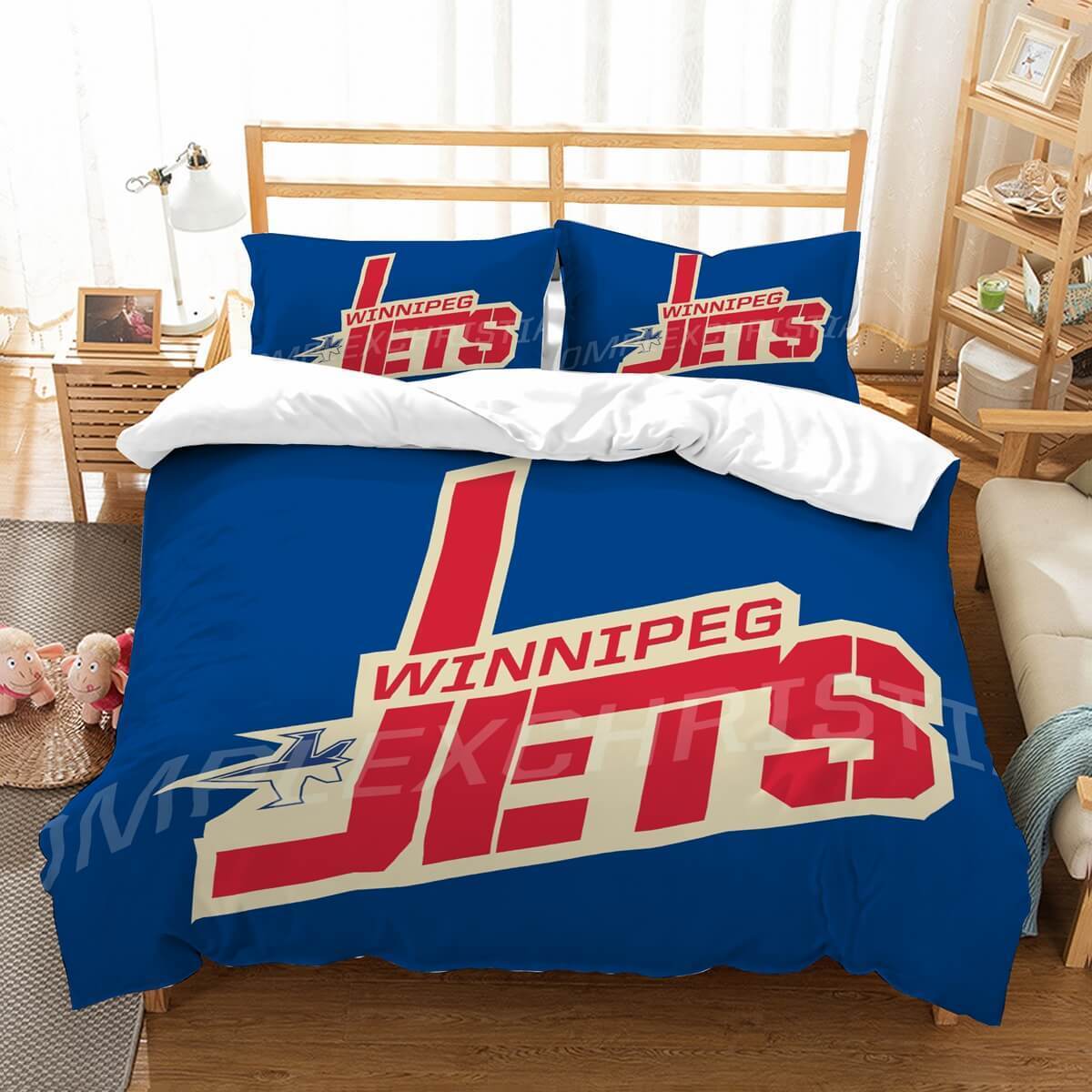 3D Customize Winnipeg J Et Et Bed 3D Customized Duvet Cover Bedding Set
