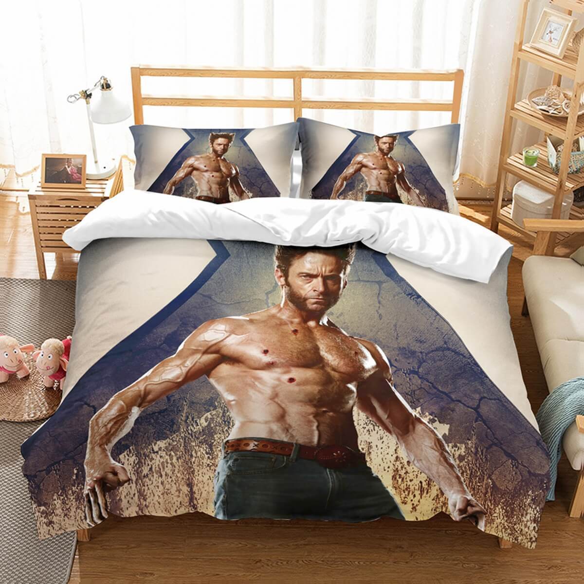 3D Customize Wolverine Et Et Bed 3D Customized Duvet Cover Bedding Set