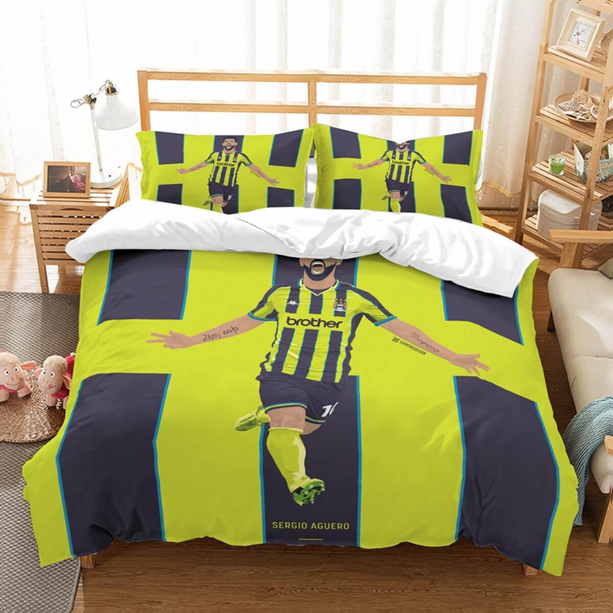 3D Customizeergio Aguero Et Et Bed 3D Customized Duvet Cover Bedding Set