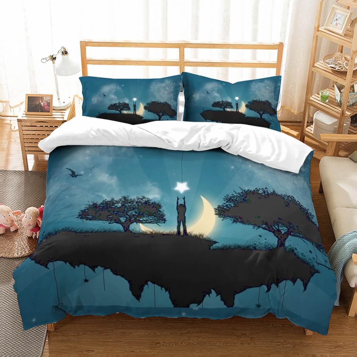 3D Customizetar Island Et Et Bed 3D Customized Duvet Cover Bedding Set