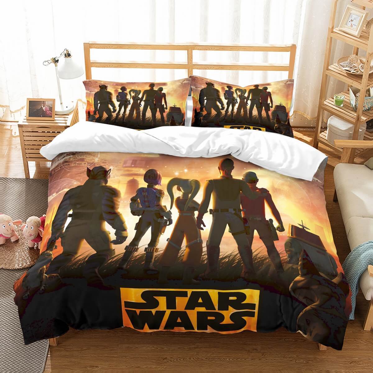 3D Customizetar Wars Rebels Et Et Bed 3D Customized Duvet Cover Bedding Set