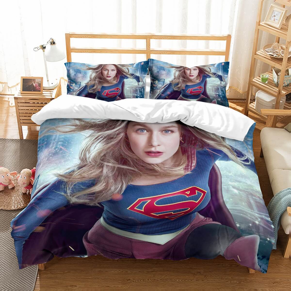 3D Customizeupergirl Et Et Bed 3D Customized Duvet Cover Bedding Set