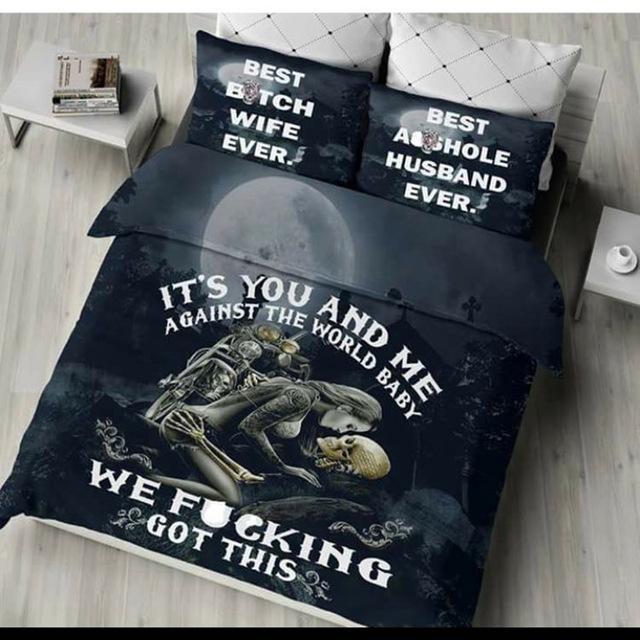 3D Design Digital Printing Duvet Cover Bedding Set