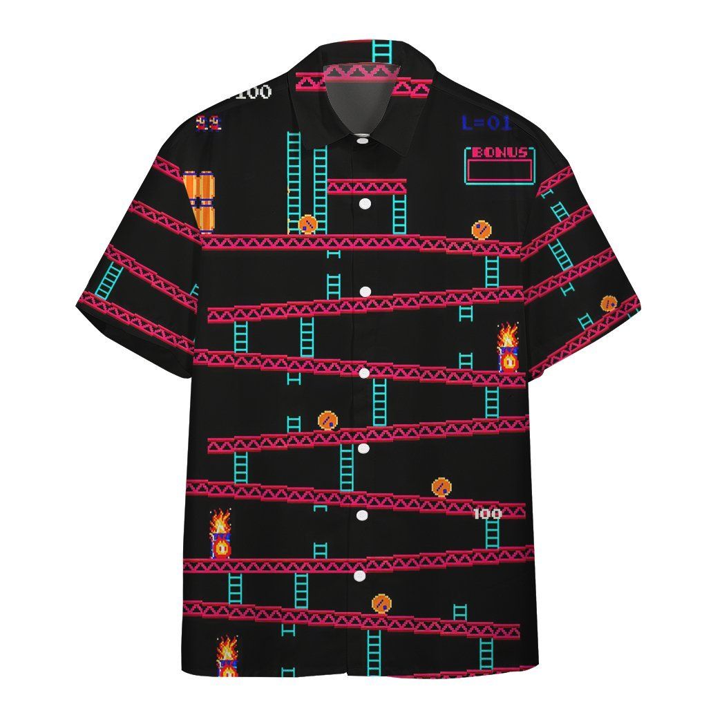3D Donkey Kong Gameplay Hawaii Shirt