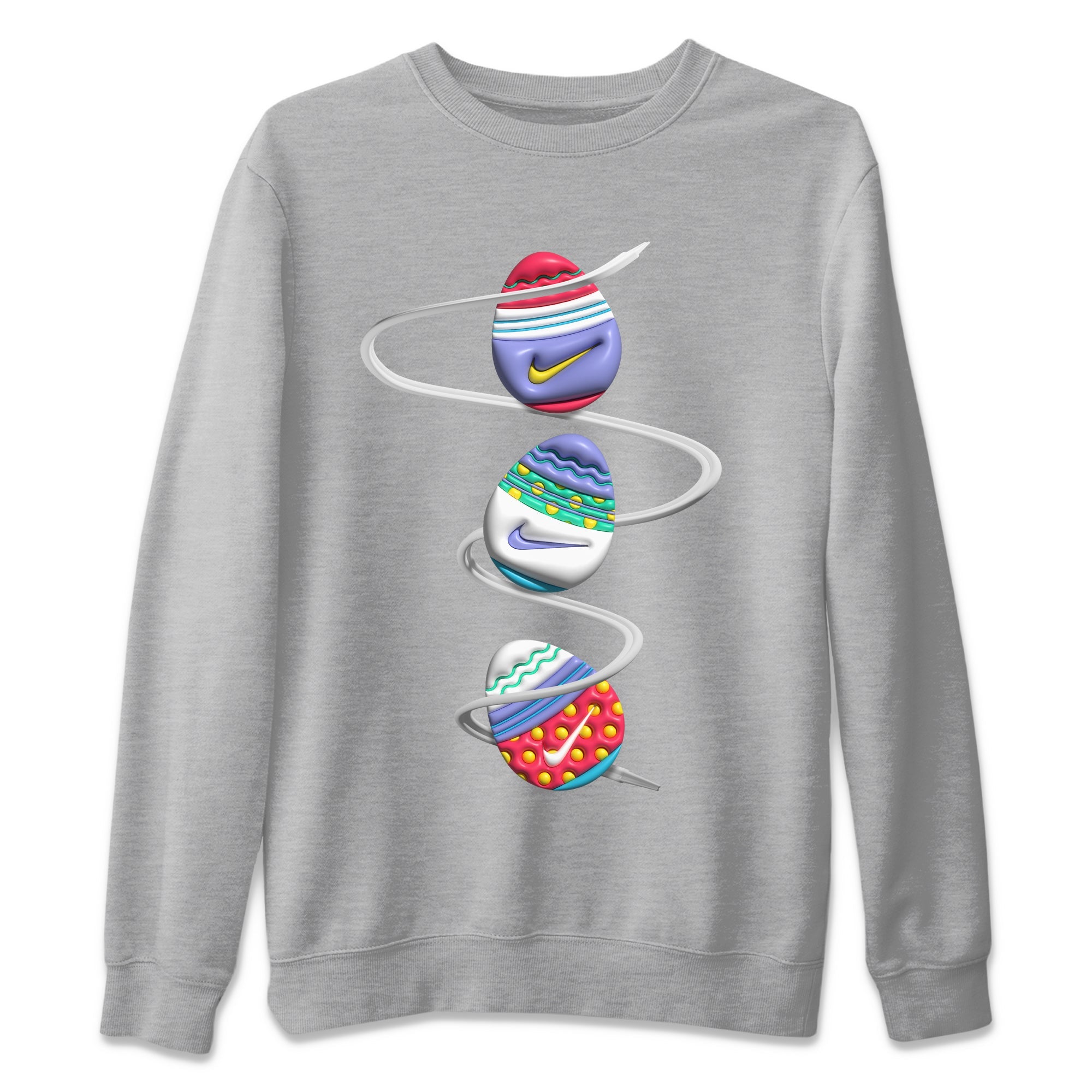 3D Easter Eggs Unisex Sweater – Dunk Easter Candy, Sneakers Matching Sweater