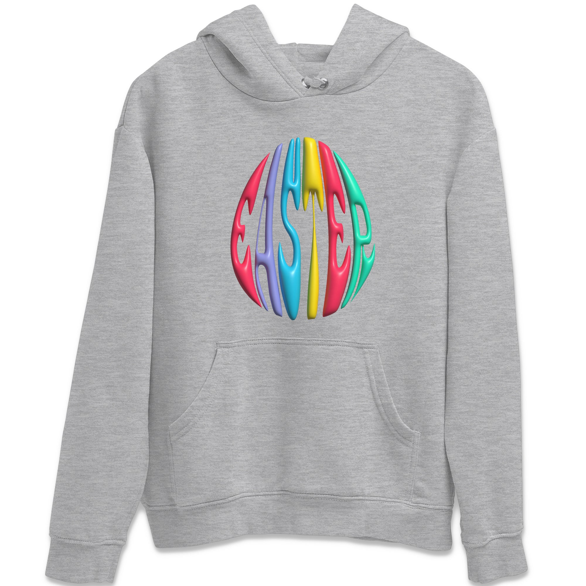 3D Easter Typo Unisex Hoodie – Dunk Easter Candy