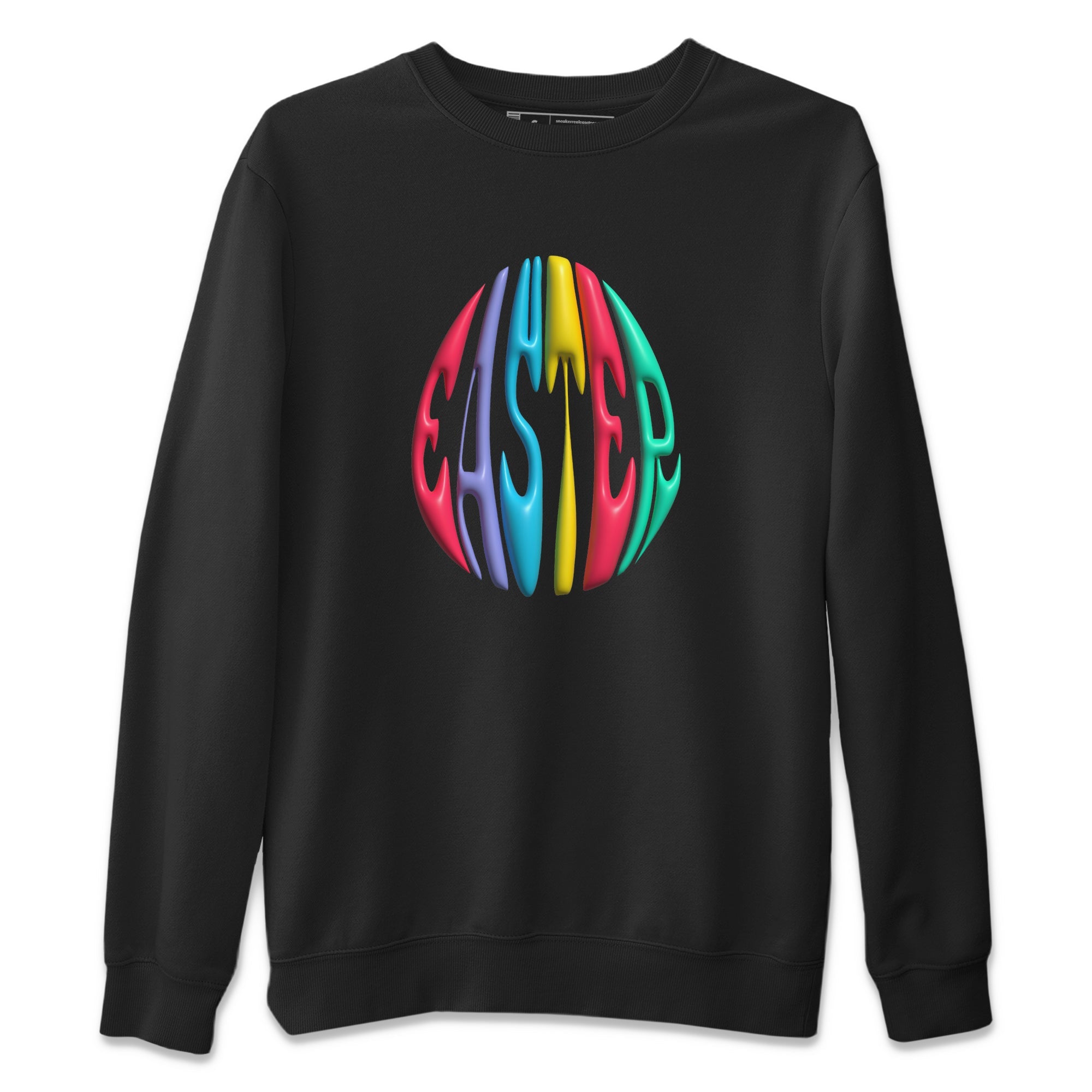 3D Easter Typo Unisex Sweater – Dunk Easter Candy, Sneakers Matching Sweater