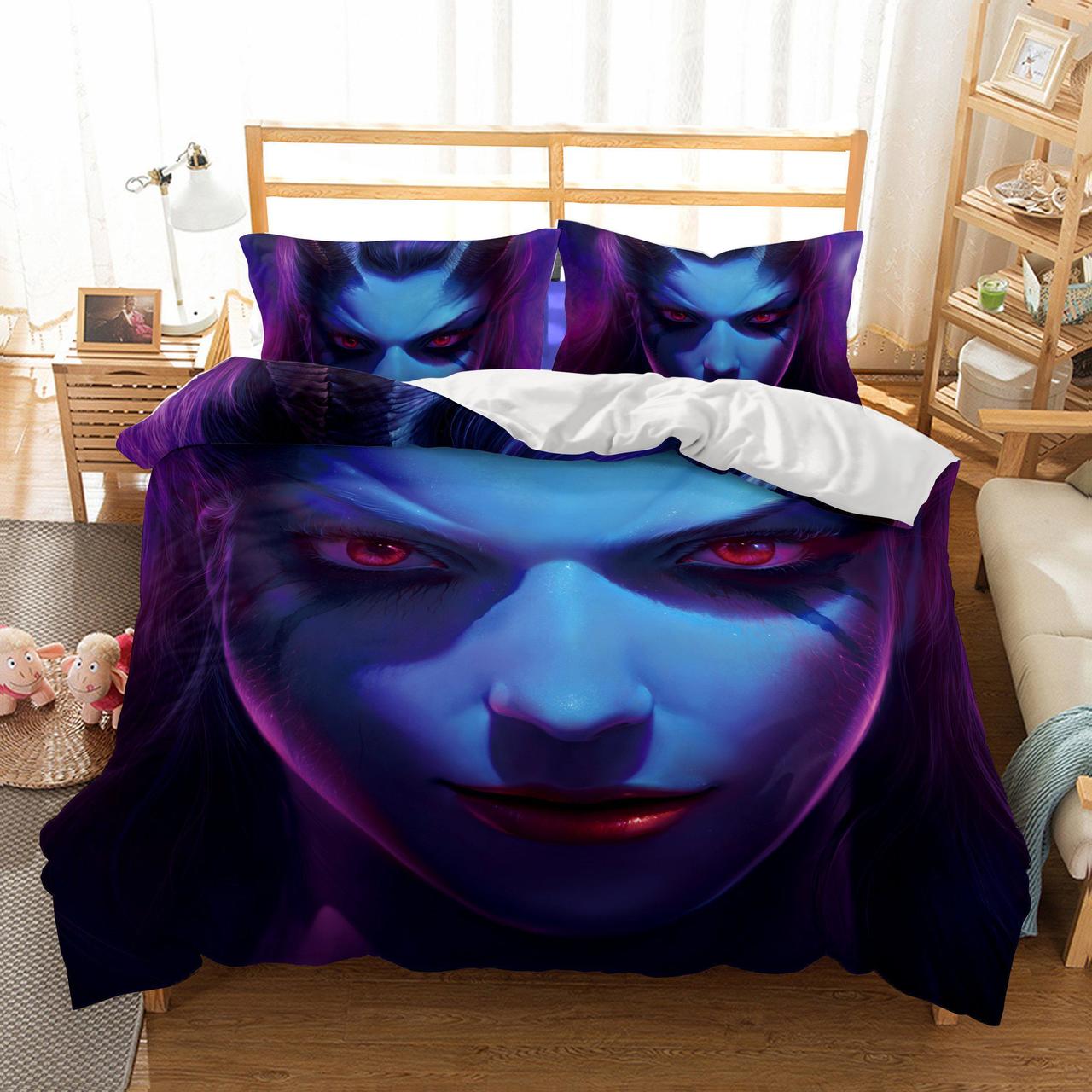 3D Game Dota2 Qop Printed Duvet Cover Bedding Set