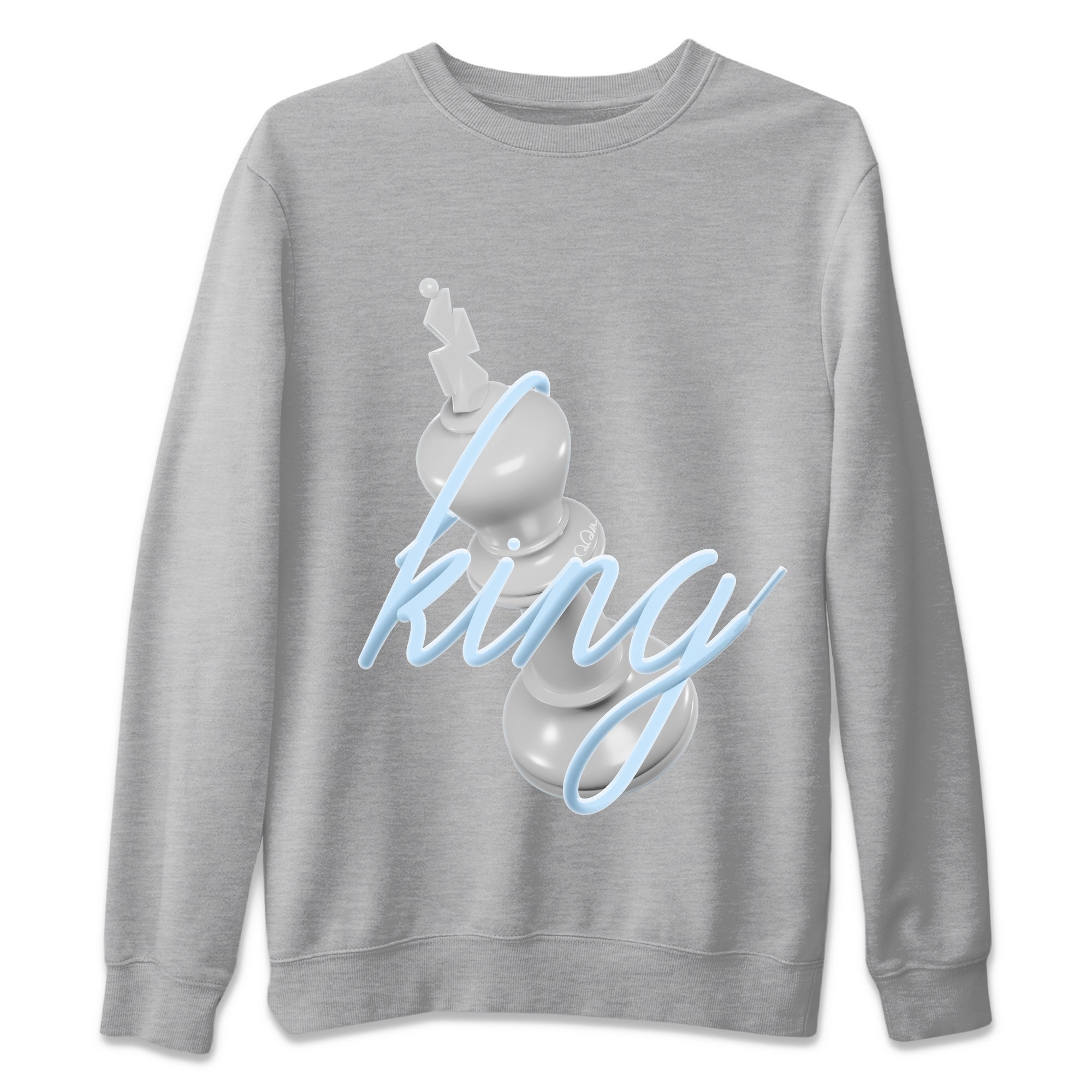3D King Unisex Sweater – Air Jordan 11 White Cement, Sneakers Matching Sweater
