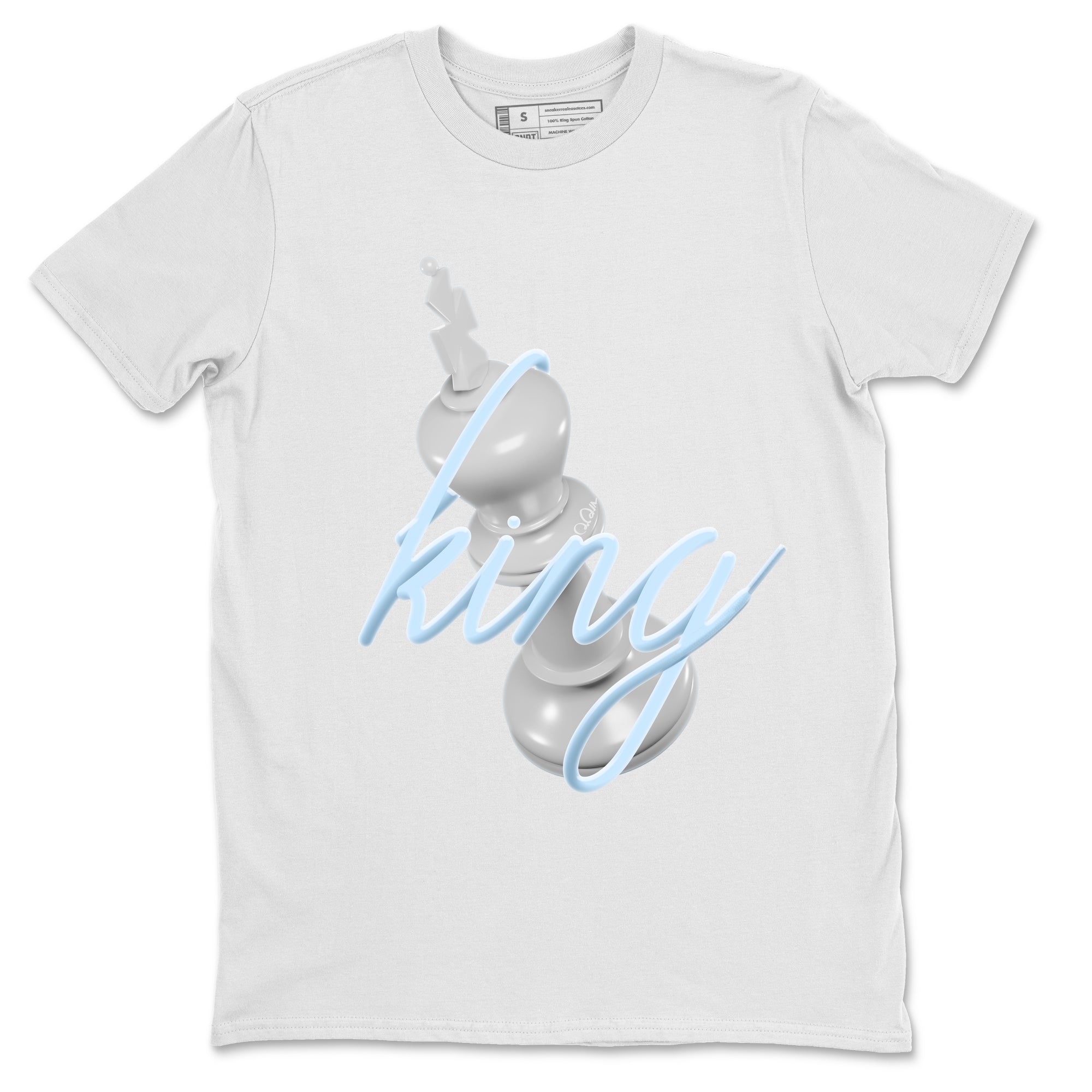3D King Unisex Tshirt – Air Jordan 11 White Cement