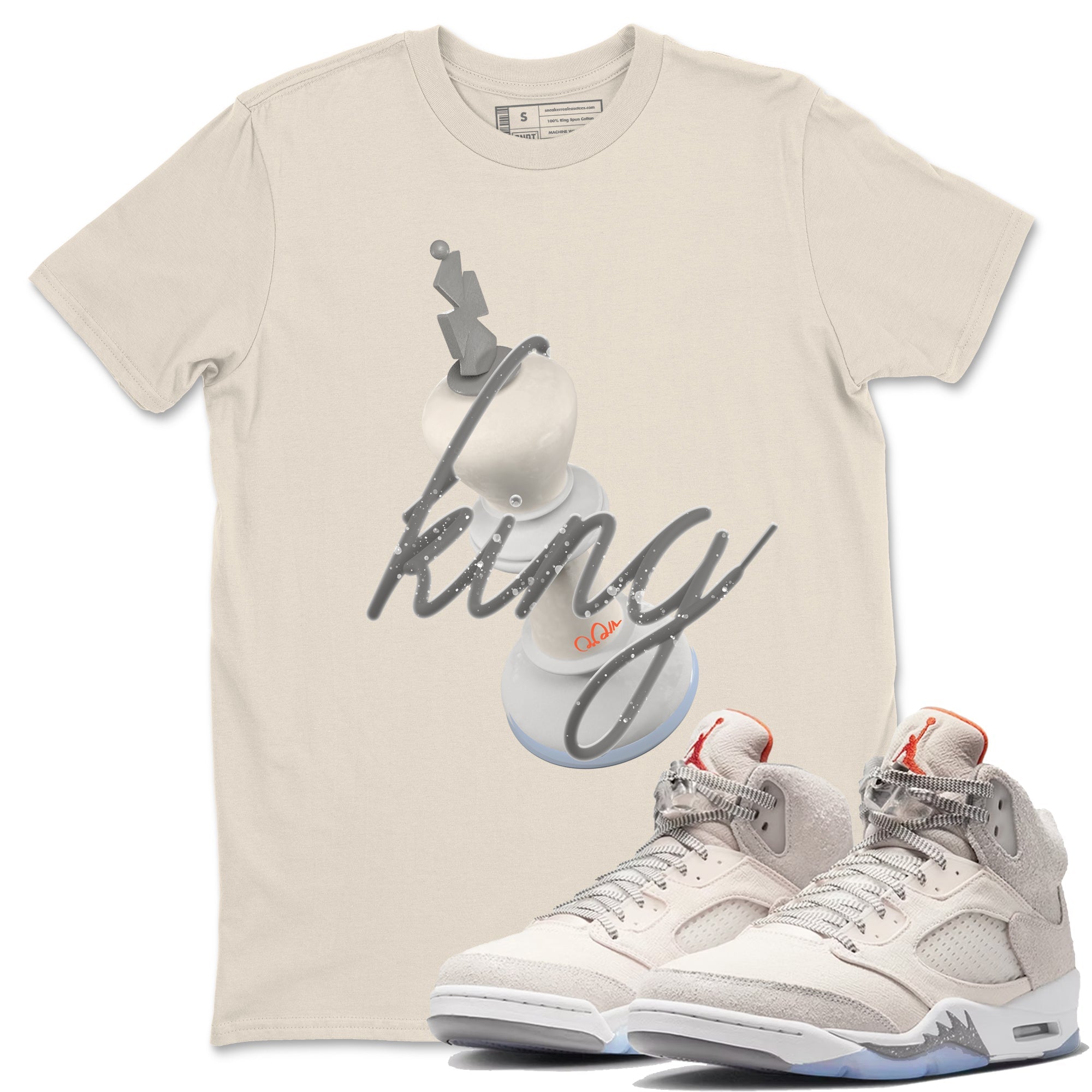3D King Unisex Tshirt – Air Jordan 5 Craft