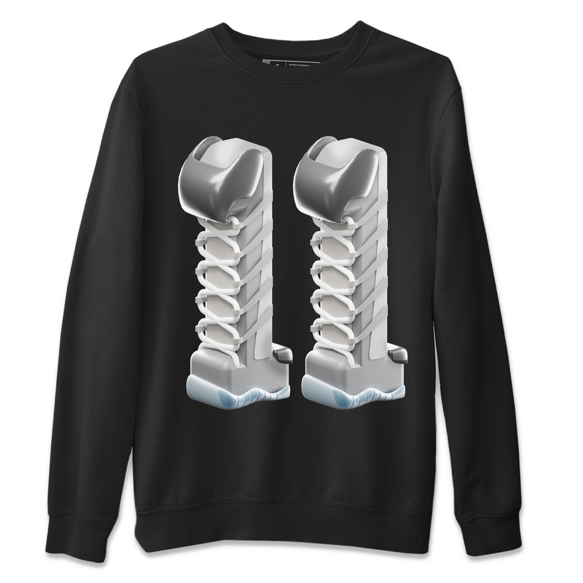 3D Number 11 Unisex Sweater – Air Jordan 11 Cool Grey, Sneakers Matching Sweater
