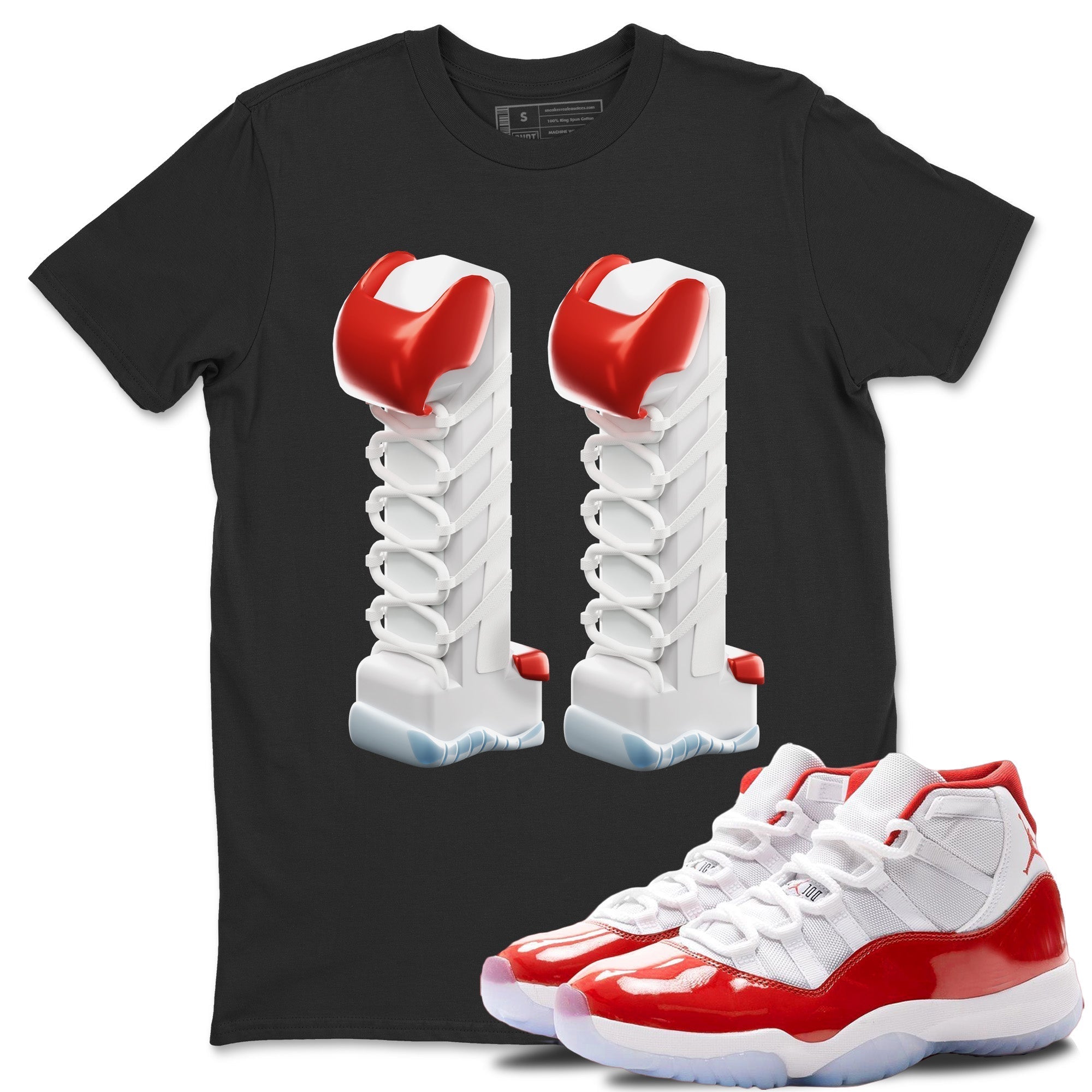 3D Number 11 Unisex Tshirt – Air Jordan 11 Cherry