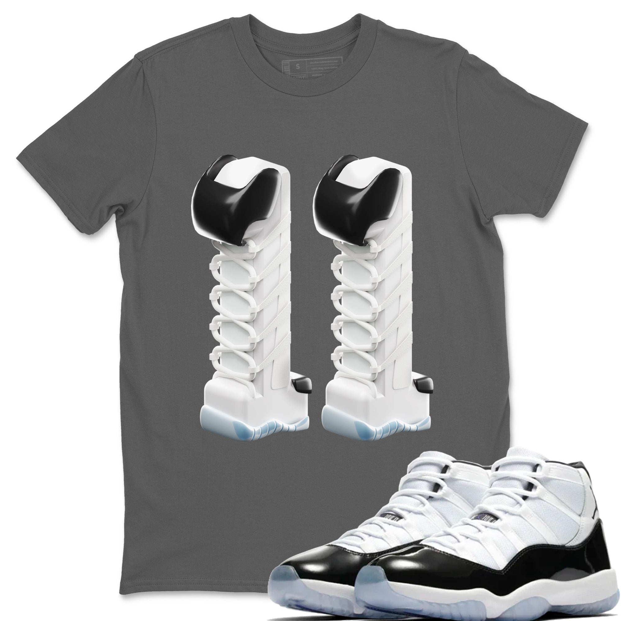 3D Number 11 Unisex Tshirt – Air Jordan 11 Concord