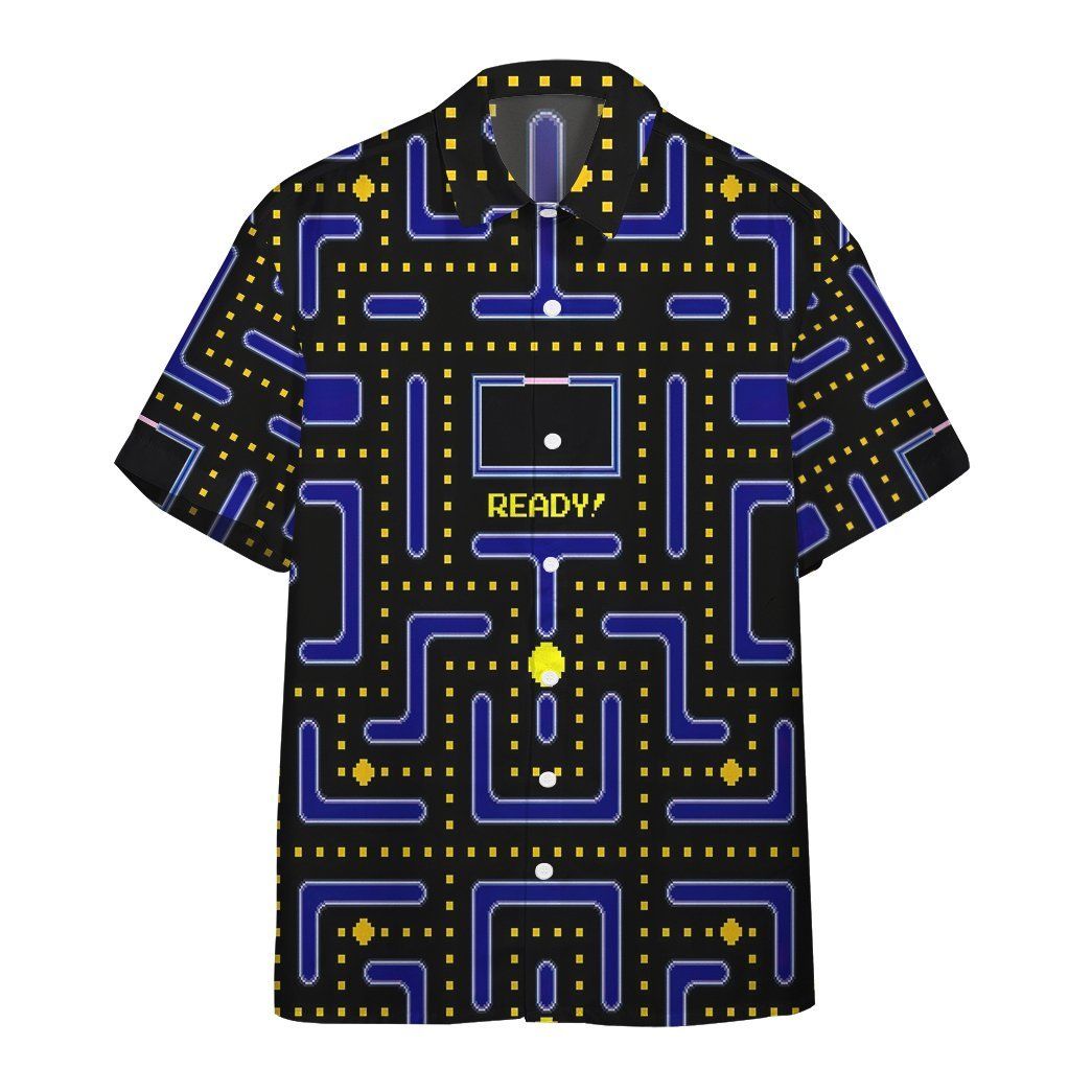 3D Pacman Gameplay Hawaii Shirt