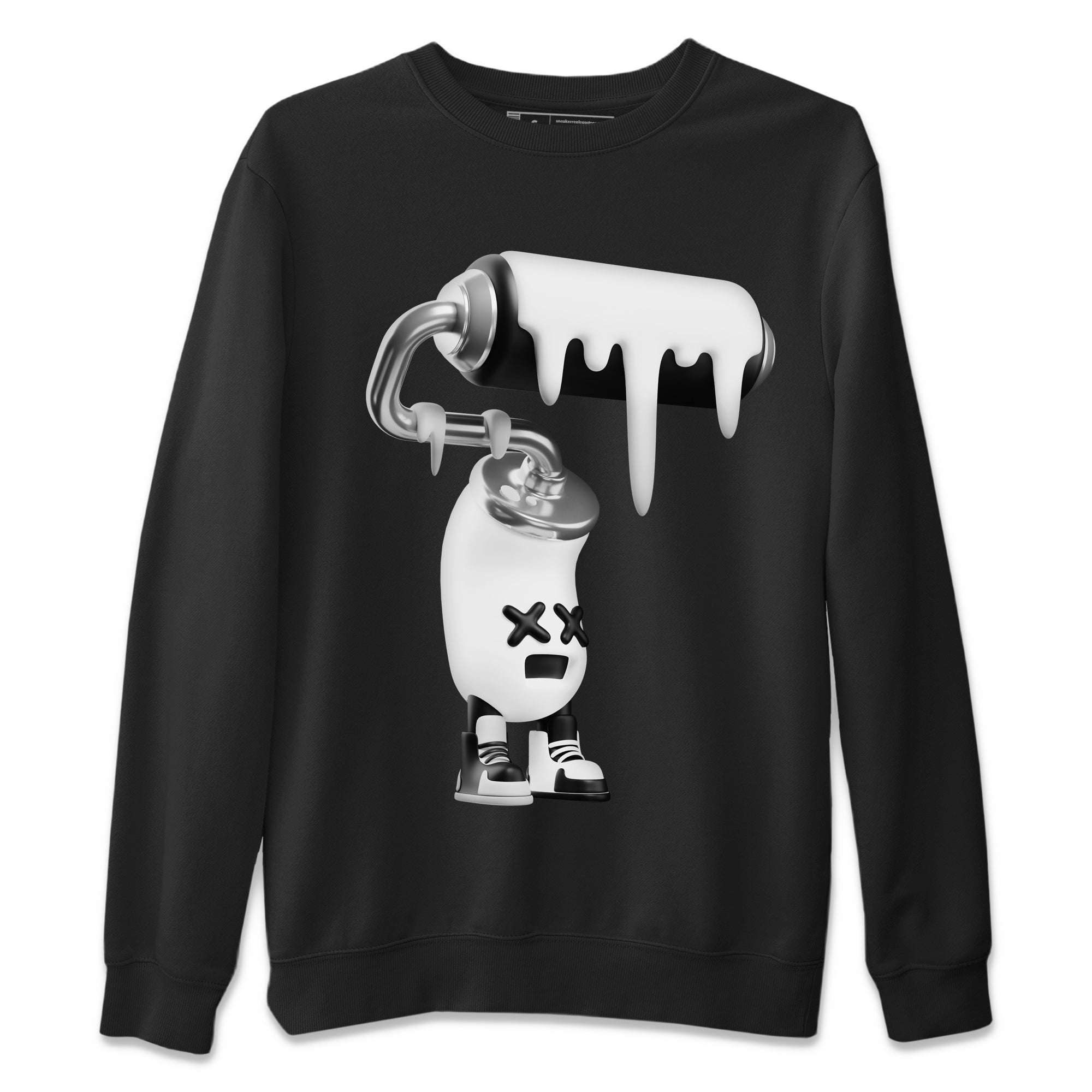 3D Paint Roller Unisex Sweater – Air Jordan 1 Homage, Sneakers Matching Sweater