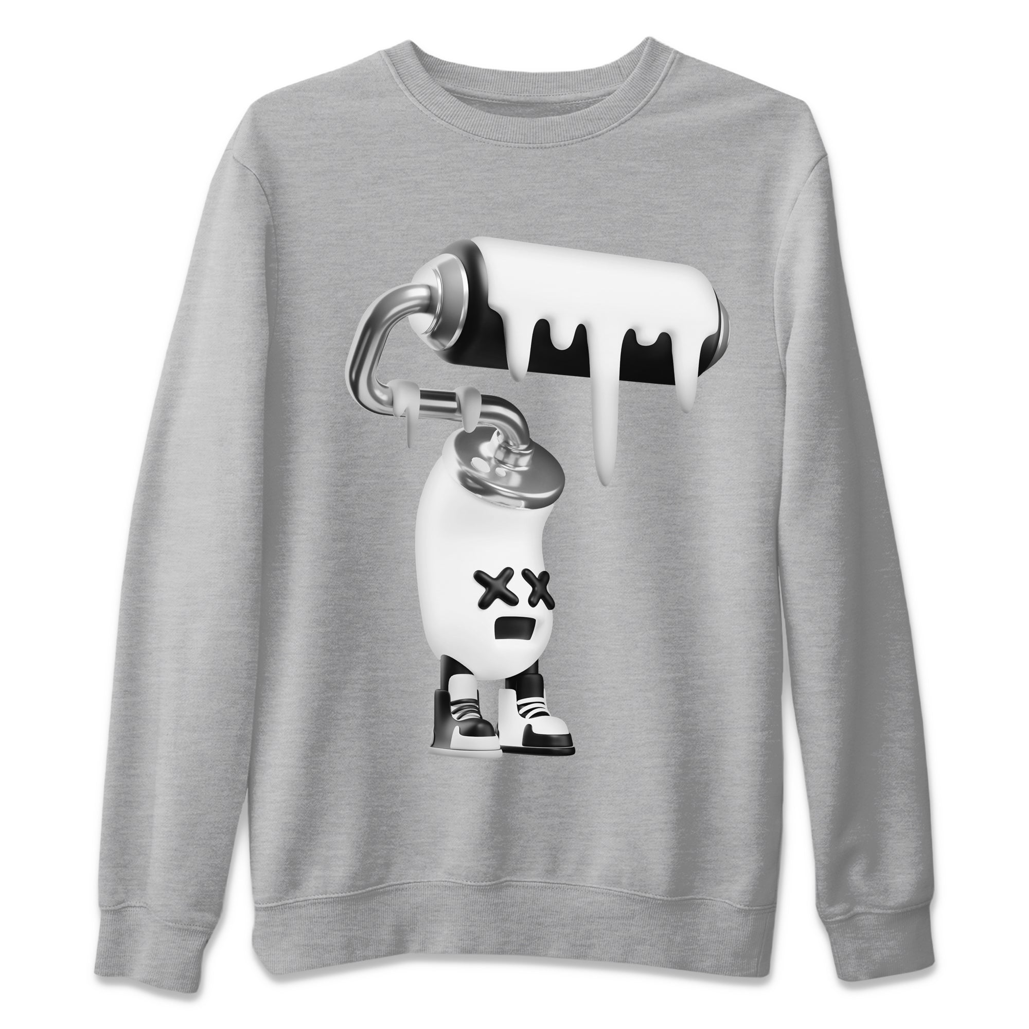 3D Paint Roller Unisex Sweater – Air Jordan 1 Homage, Sneakers Matching Sweater