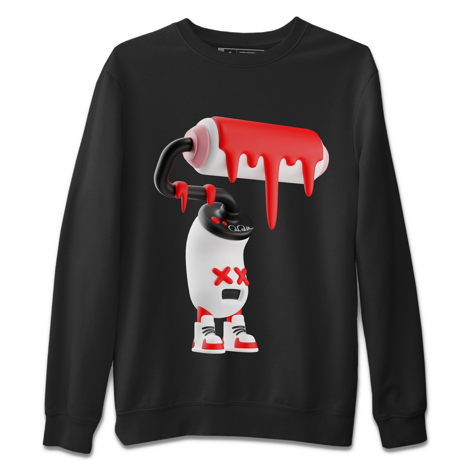 3D Paint Roller Unisex Sweater – Air Jordan 1 Spider Man, Sneakers Matching Sweater