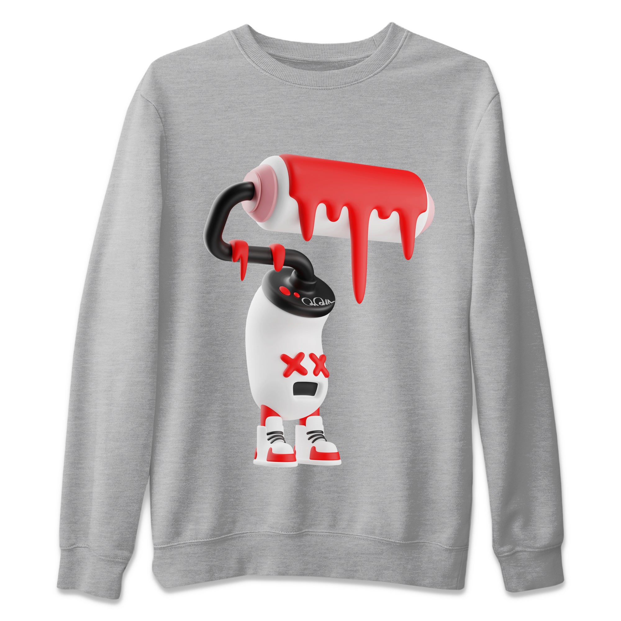 3D Paint Roller Unisex Sweater – Air Jordan 1 Spider Man, Sneakers Matching Sweater