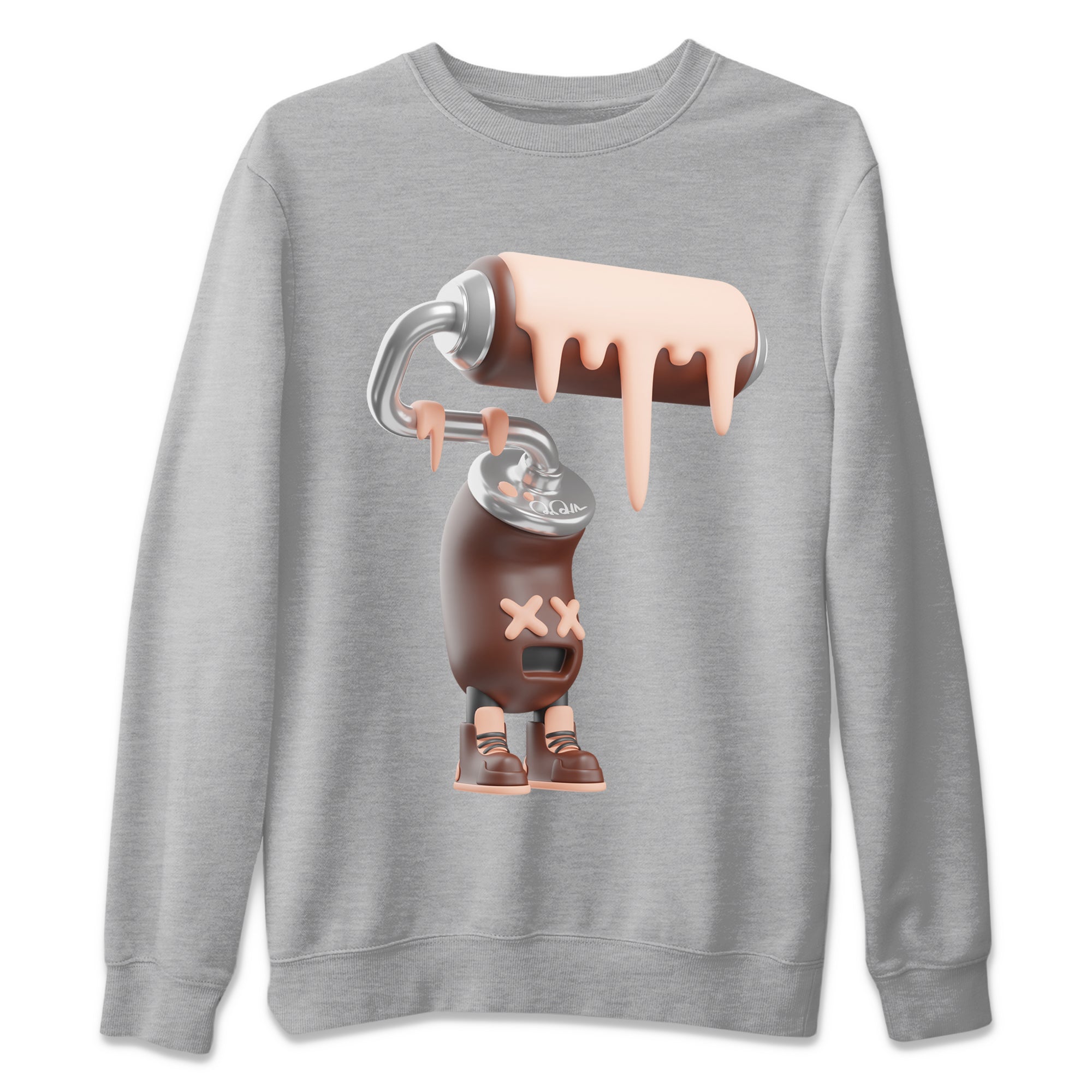 3D Paint Roller Unisex Sweater – Air More Uptempo Valentines Day, Sneakers Matching Sweater