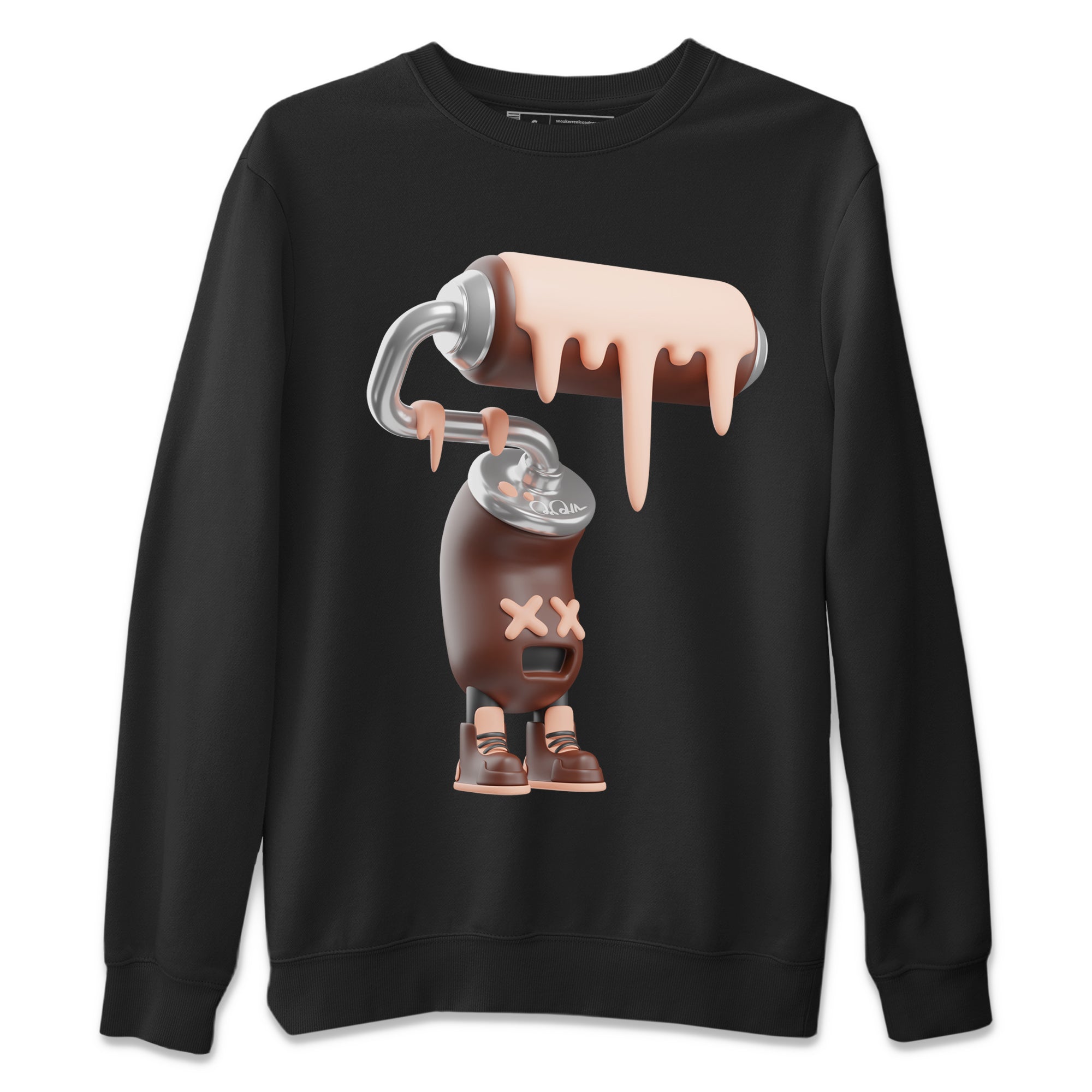3D Paint Roller Unisex Sweater – Air More Uptempo Valentines Day, Sneakers Matching Sweater