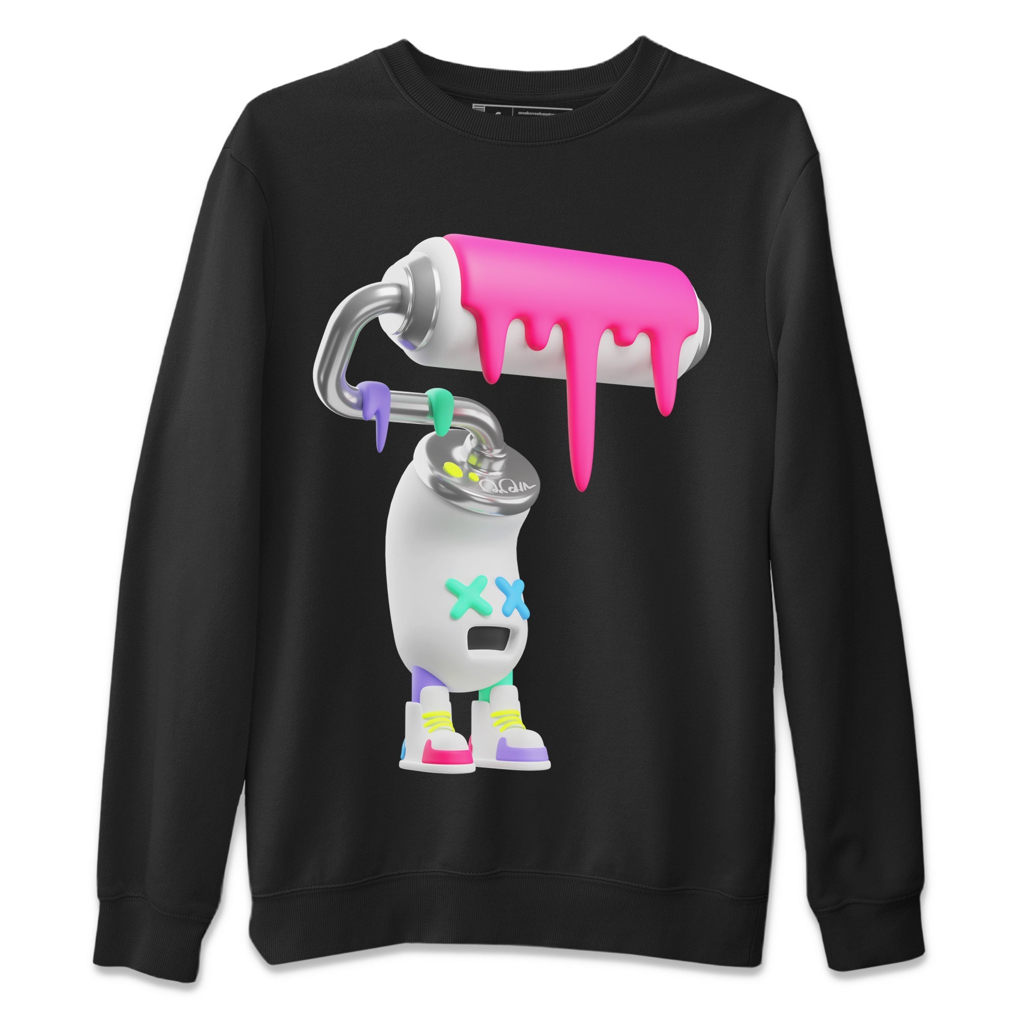 3D Paint Roller Unisex Sweater – Dunk Easter Candy, Sneakers Matching Sweater