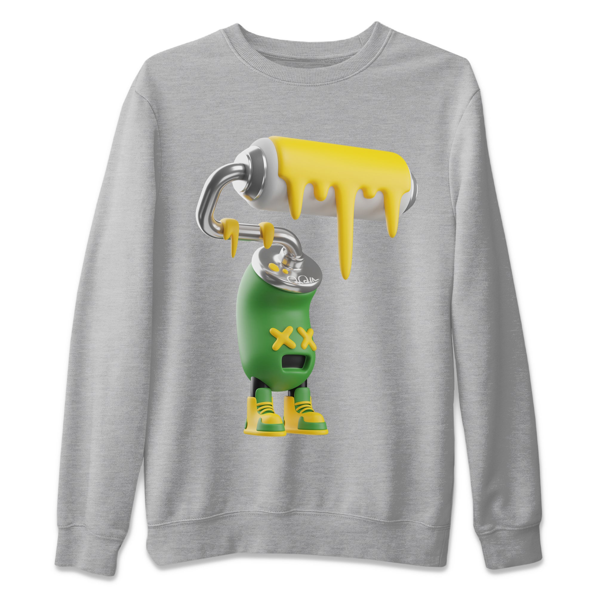 3D Paint Roller Unisex Sweater – Dunk Reverse Brazil, Sneakers Matching Sweater