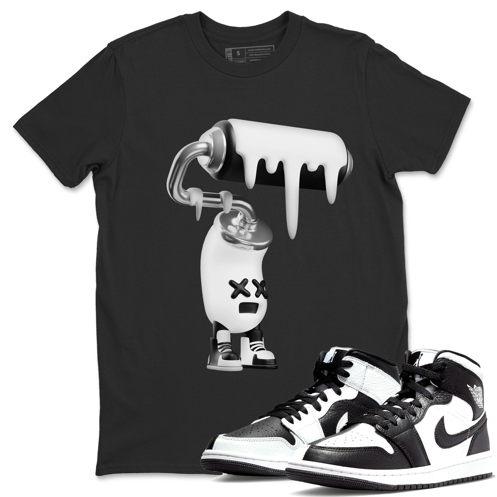 3D Paint Roller Unisex Tshirt – Air Jordan 1 Homage