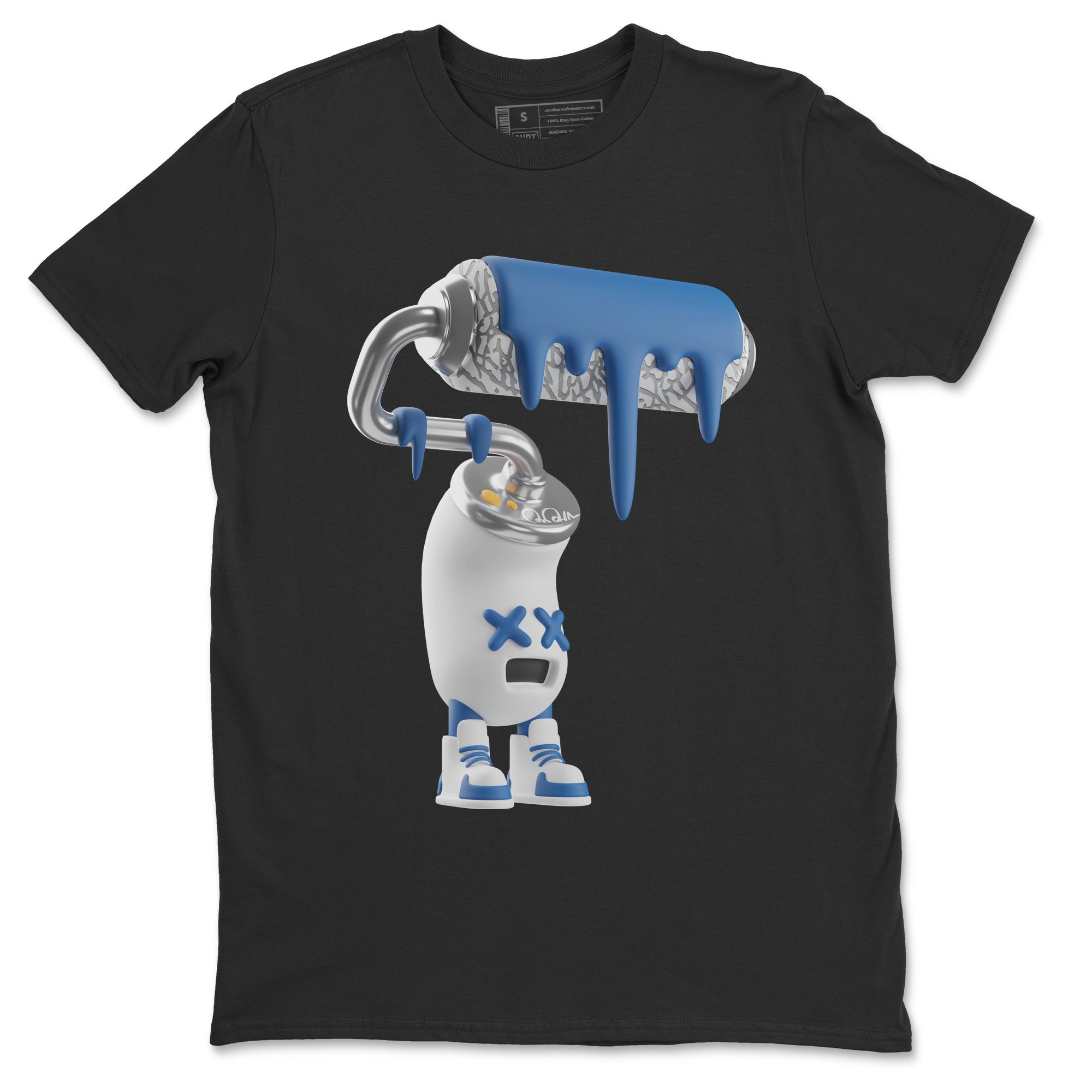 3D Paint Roller Unisex Tshirt – Air Jordan 3 Wizards