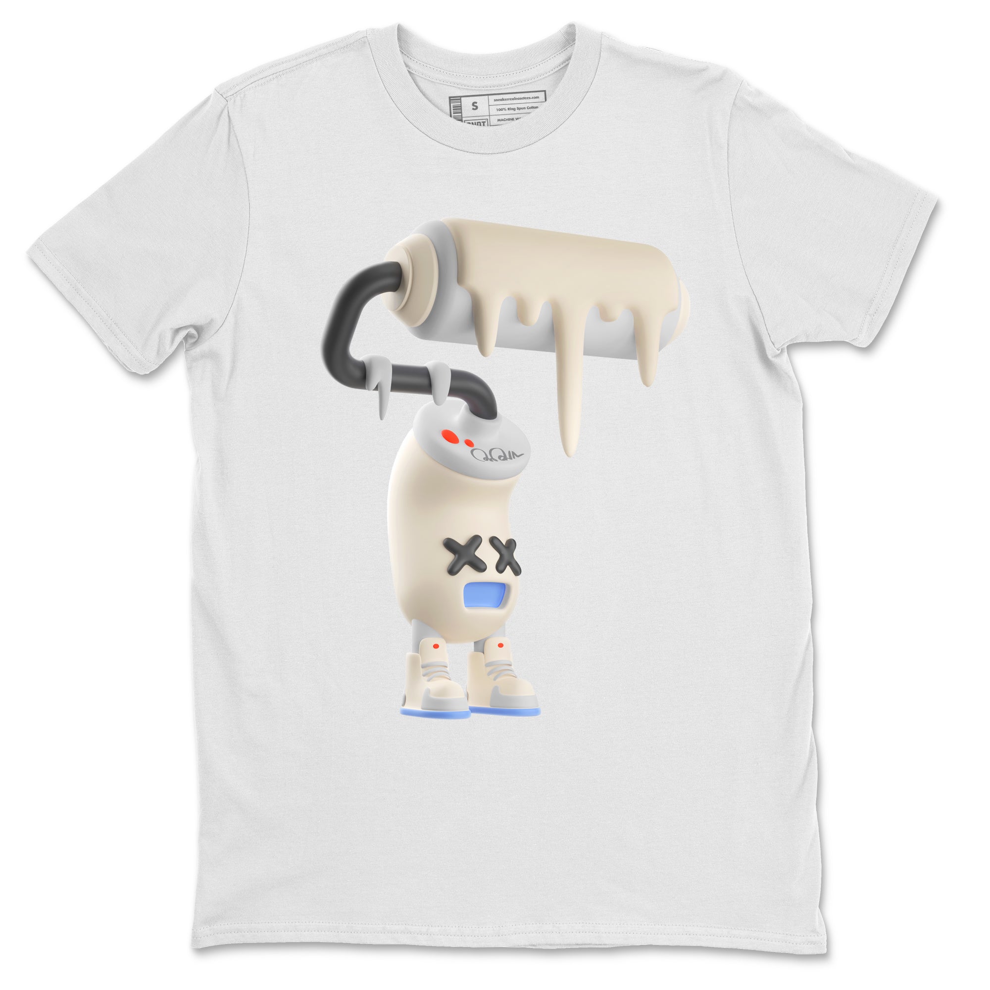 3D Paint Roller Unisex Tshirt – Air Jordan 5 Craft