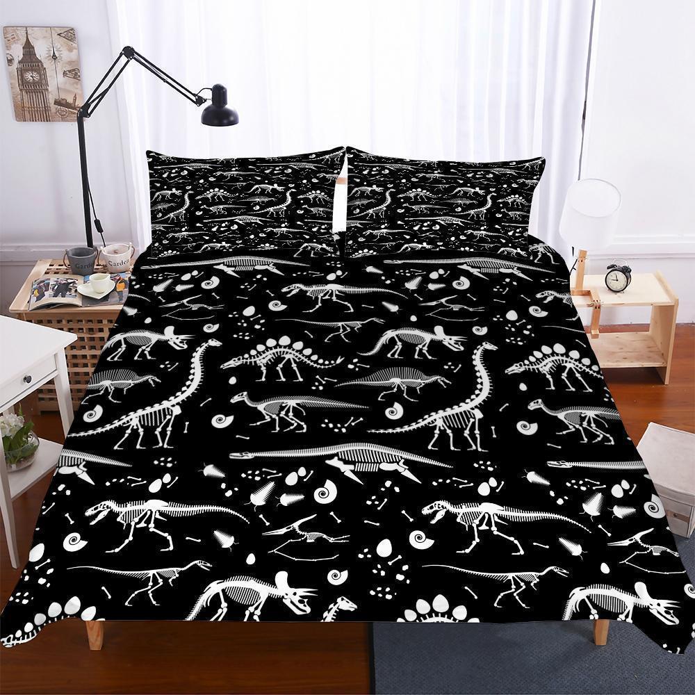 3D Print Lost World Jurassic Park Dinosaurs Patterns Pieces In Variousizess 3D Customized Duvet Cover Bedding Set