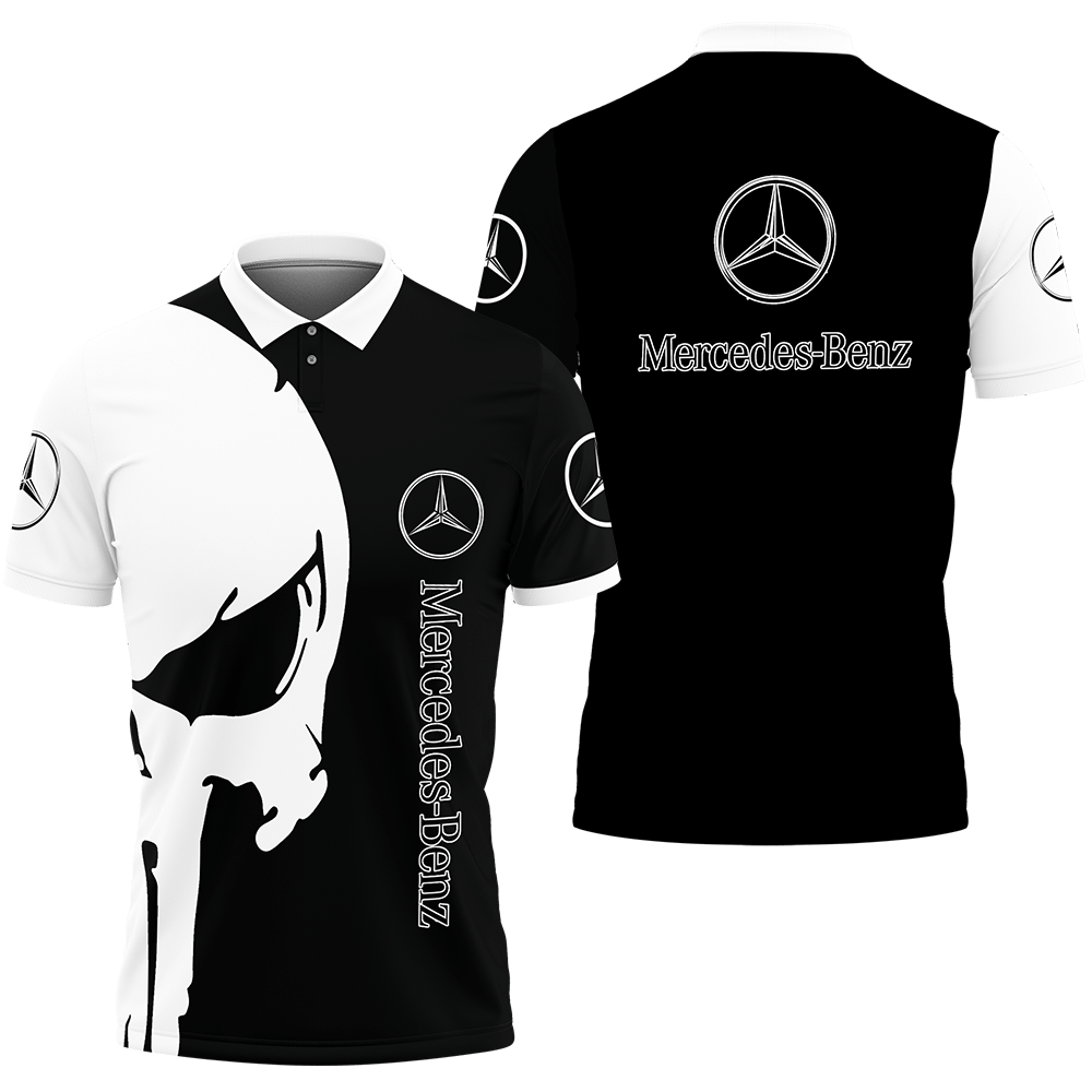 3D Printed Mercedes-Benz Lph-Lt Polo Shirt Ver 1 (Black)