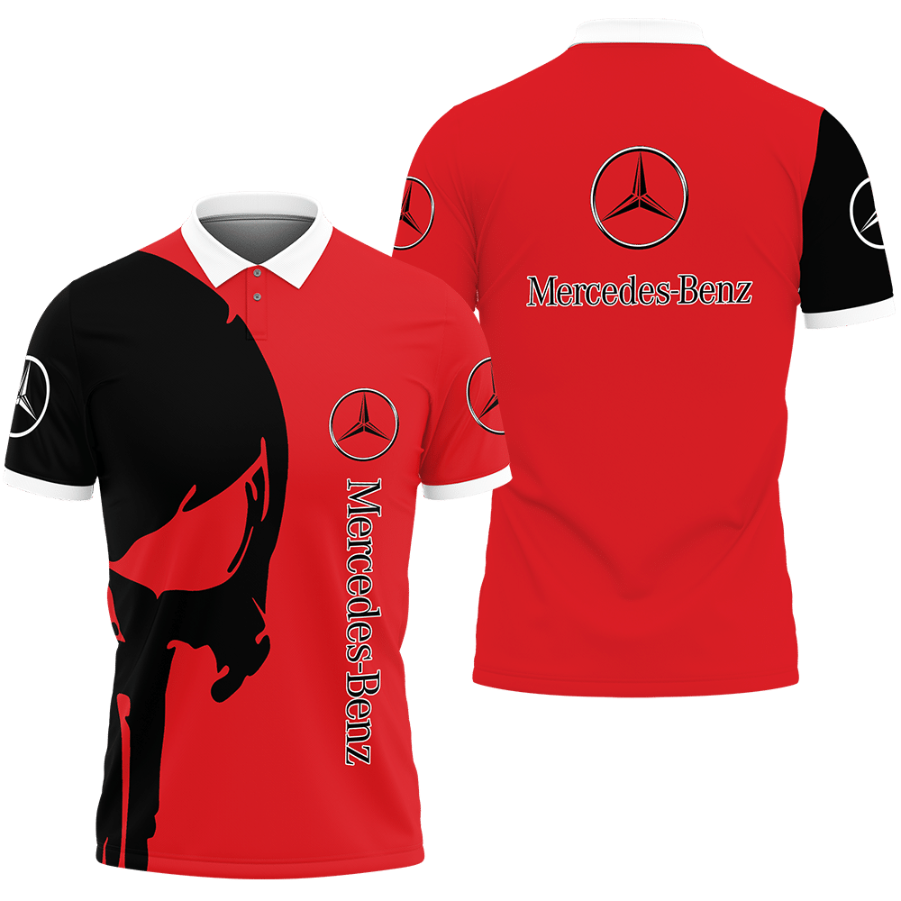3D Printed Mercedes-Benz Lph-Lt Polo Shirt Ver 1 (Red)