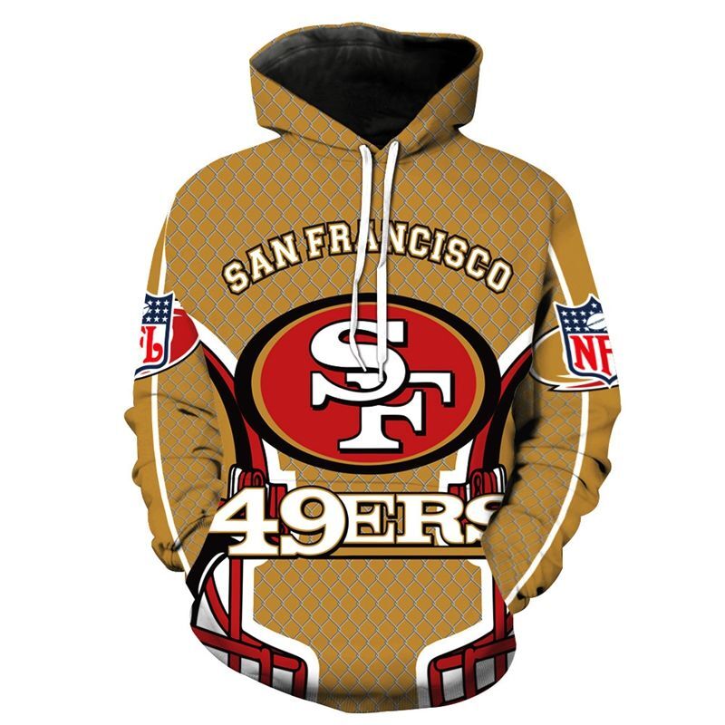 3D Printed San Francisco 49Ers 3D Hoodies