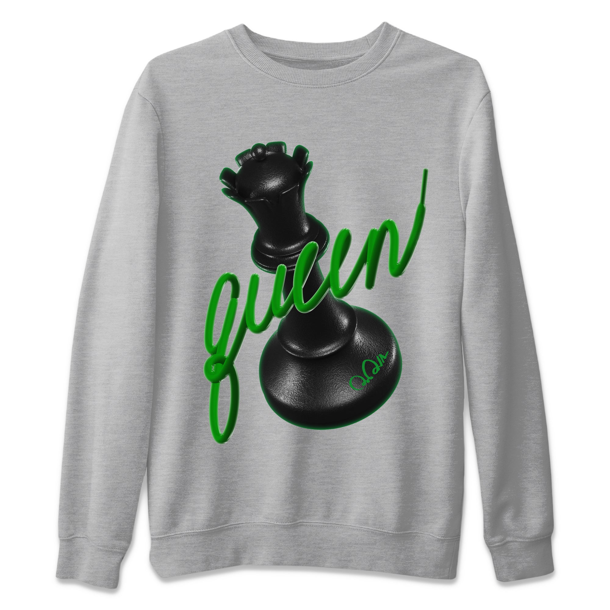 3D Queen Unisex Sweater – Air Jordan 1 Celtics, Sneakers Matching Sweater