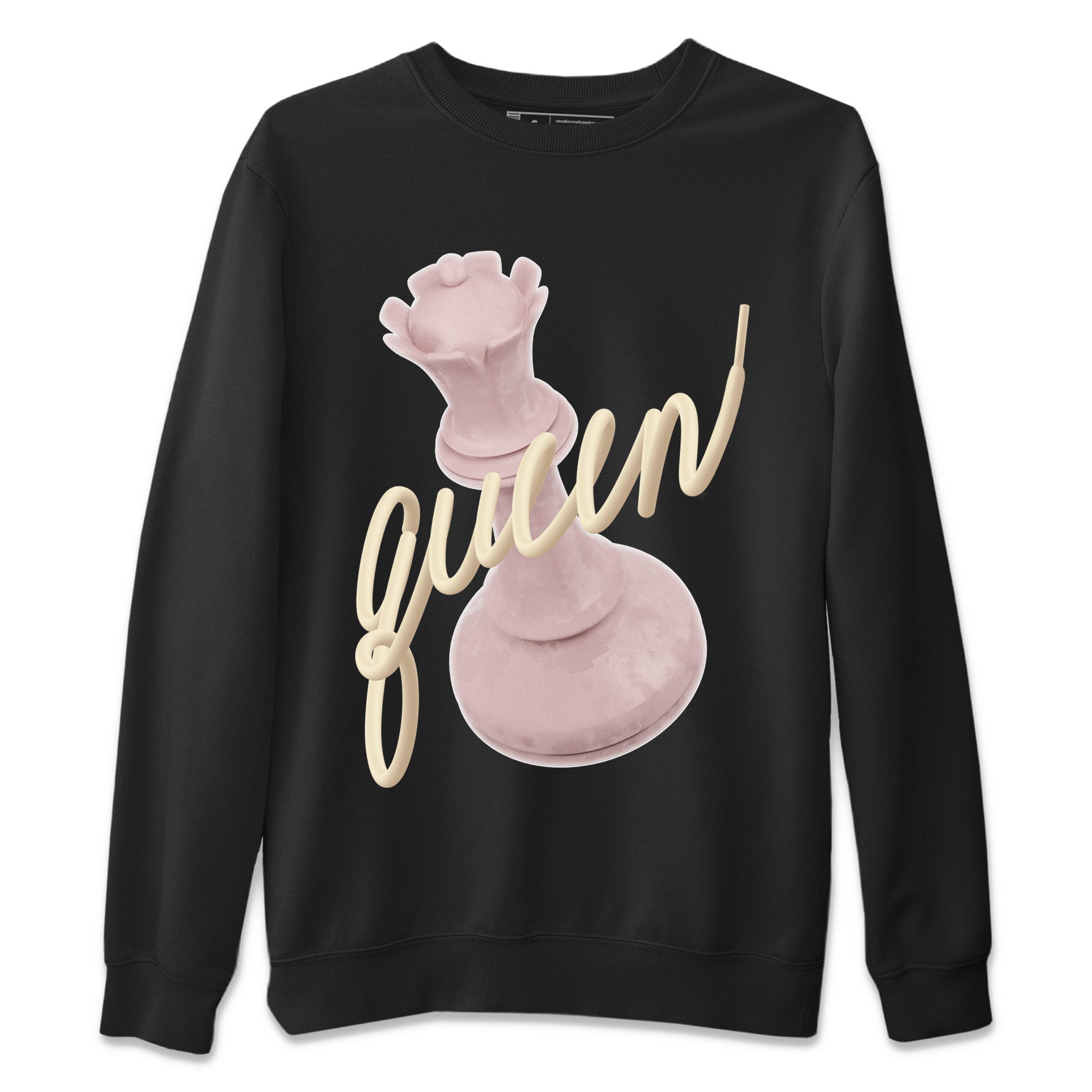 3D Queen Unisex Sweater – Air Jordan 1 Washed Pink, Sneakers Matching Sweater