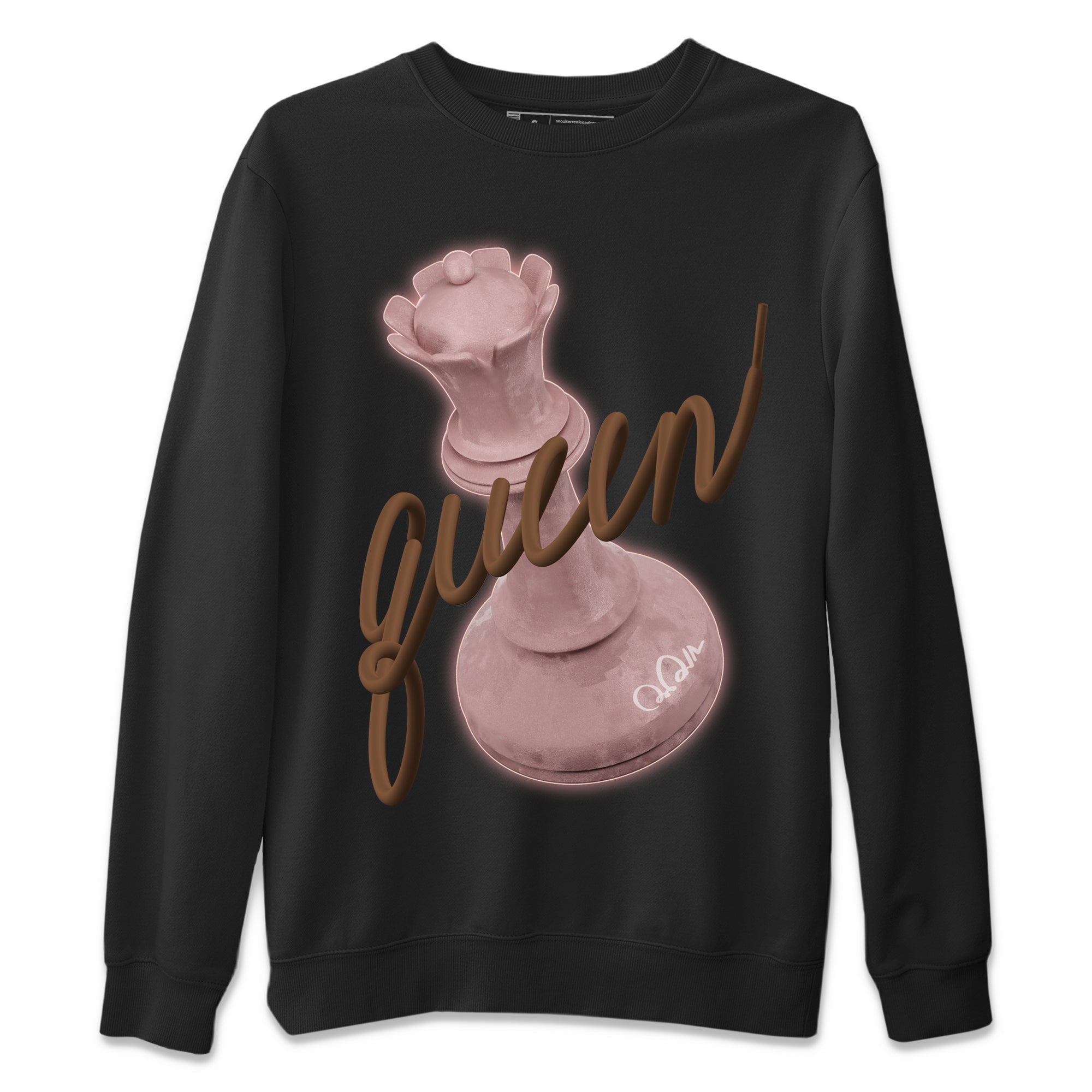 3D Queen Unisex Sweater – Air More Uptempo Valentines Day, Sneakers Matching Sweater