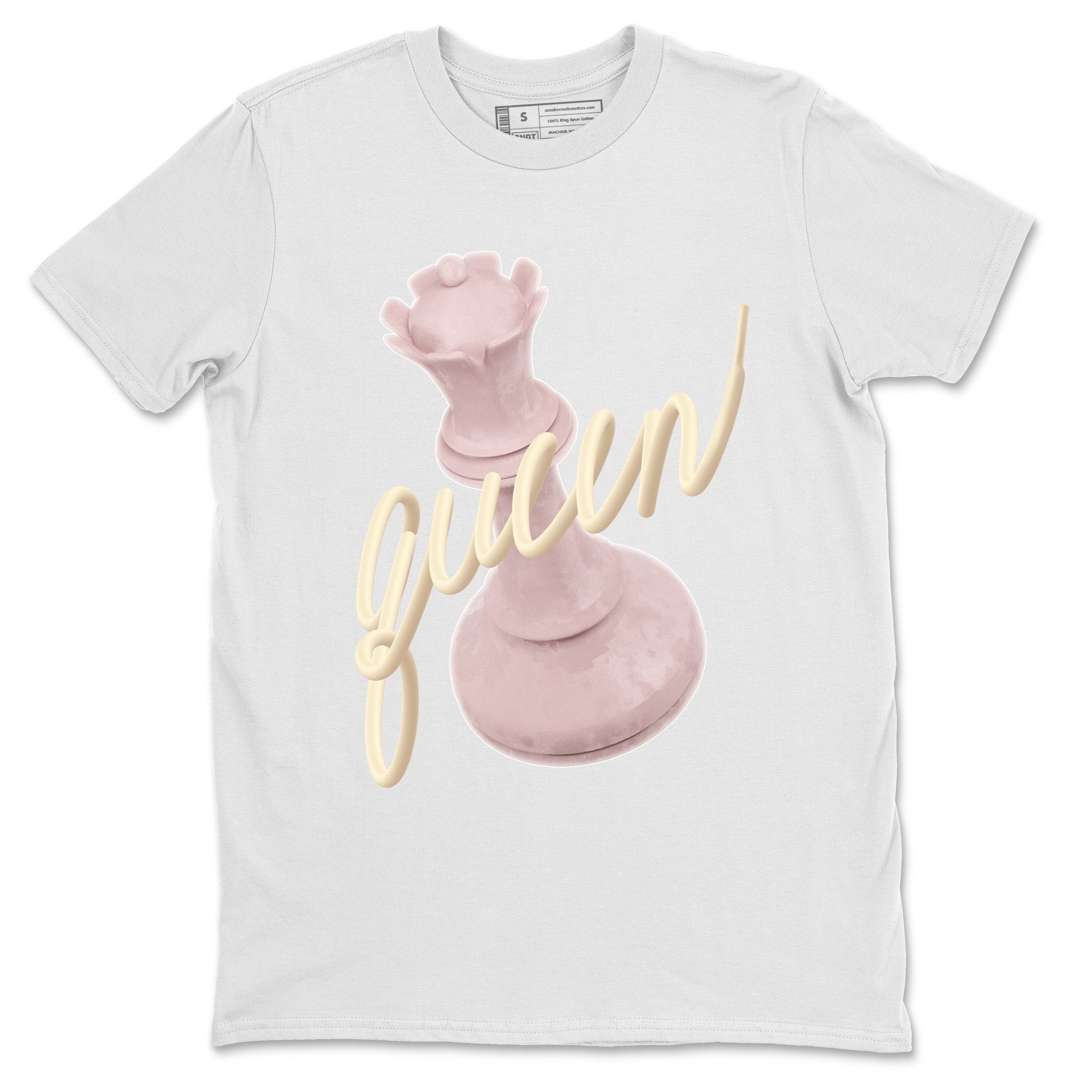 3D Queen Unisex Tshirt – Air Jordan 1 Washed Pink