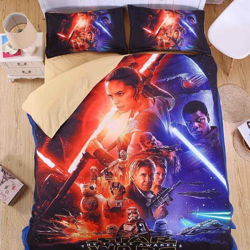 3D Star Wars Customized Duvet Cover Bedding Set