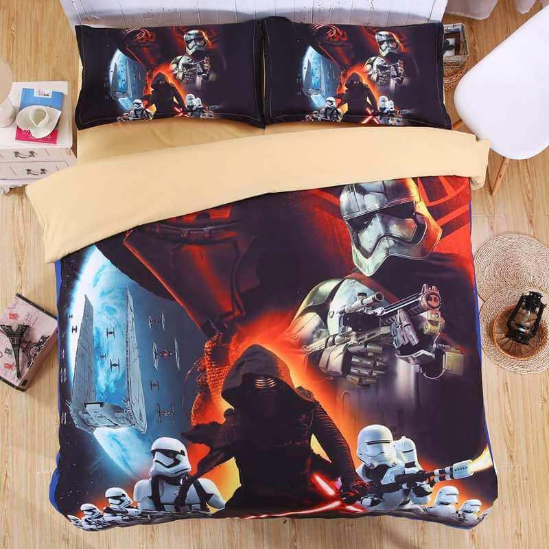 3D Star Wars Customized Duvet Cover Bedding Set