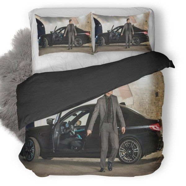 3D Tom Cruise As Ethan Hunt Mission Impossible Fallout Bmw M5 Bedding Set Duvet Cover X Amp Pillow Cases