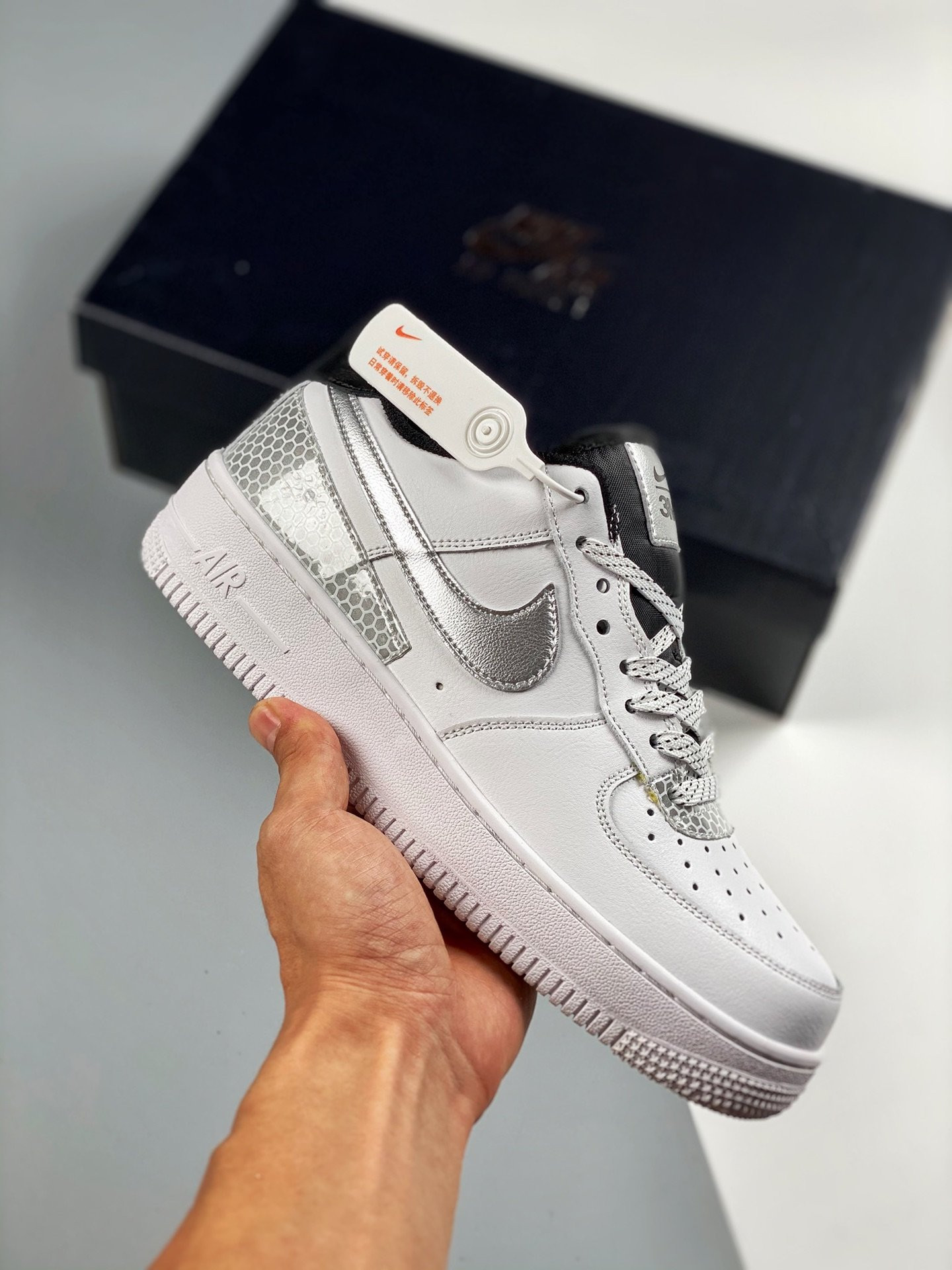 3M x Nike Air Force 1 Low Summit White For Sale