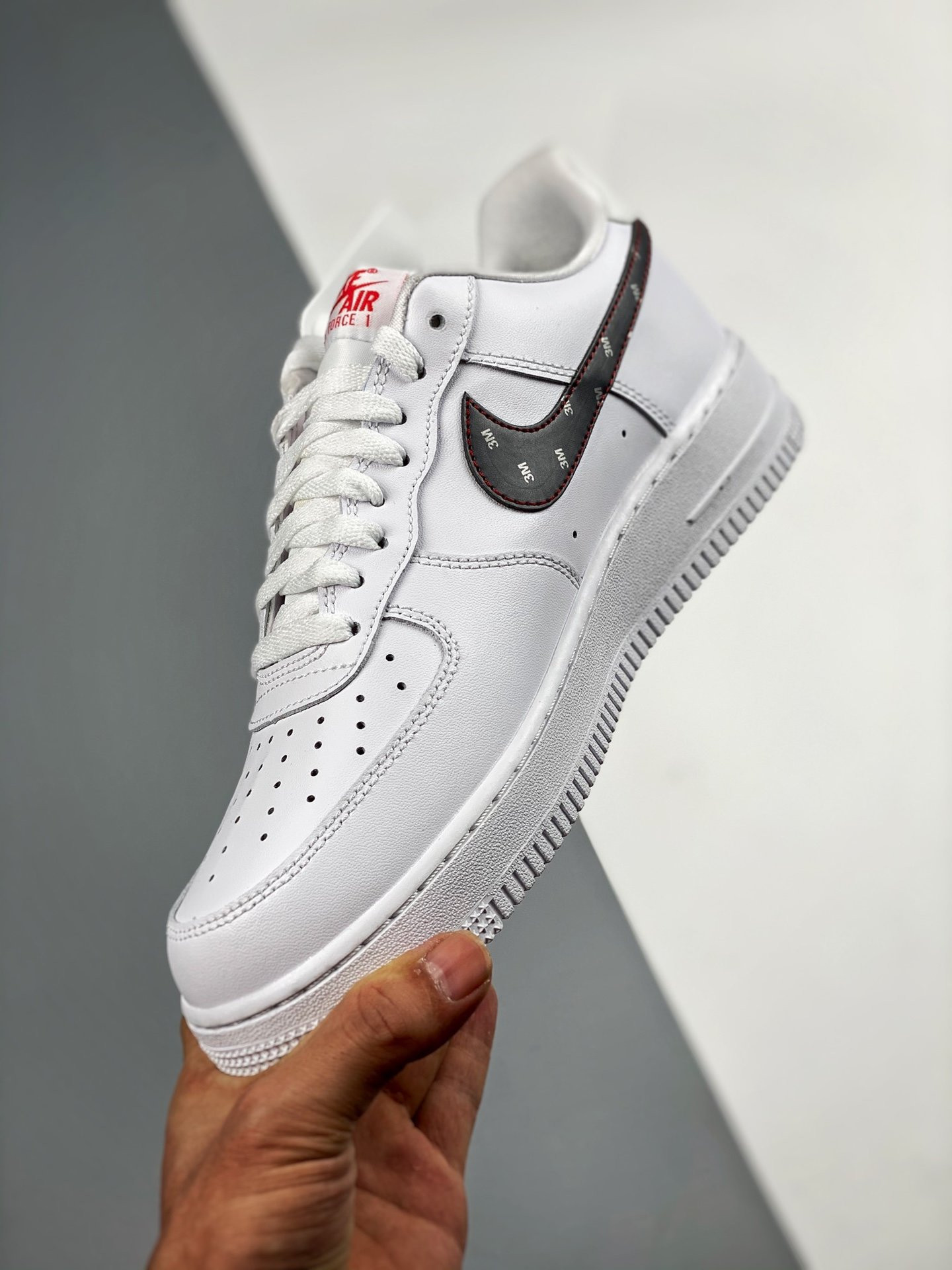 3M x Nike Air Force 1 Low White Reflective Logo For Sale