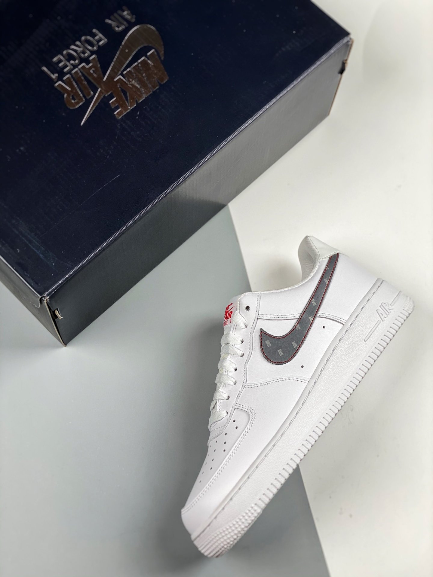 3M x Nike Air Force 1 Low White Reflective Logo For Sale