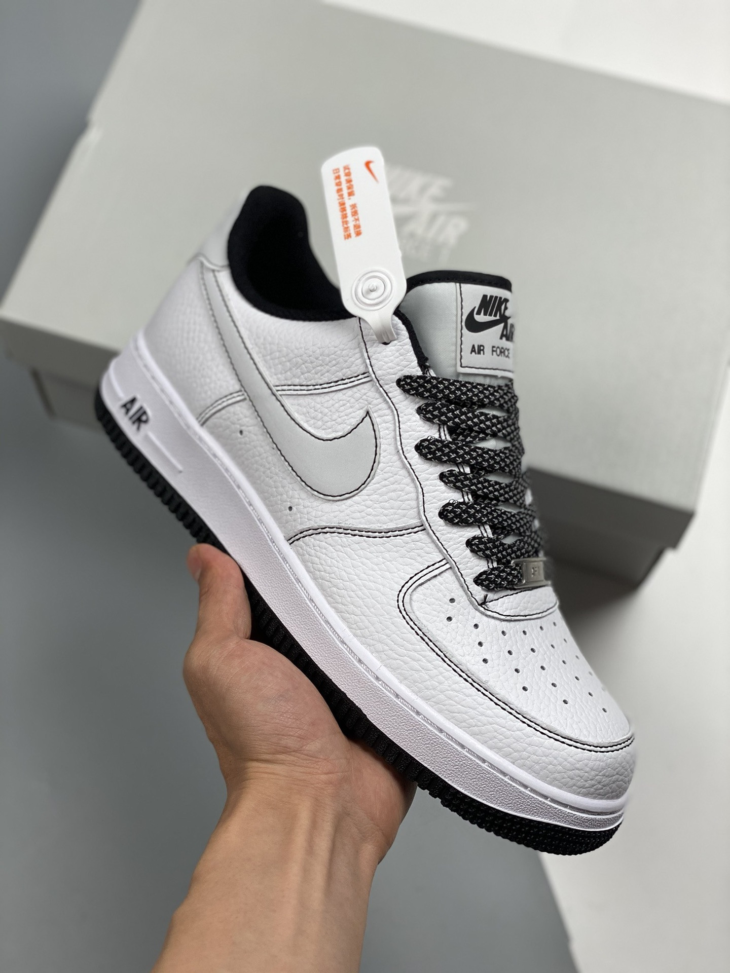 3M x Nike Air Force 1 Low White/Black For Sale