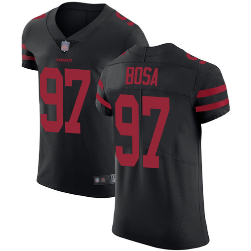 49ers #97 Nick Bosa Black Alternate Men’s Stitched NFL Vapor Untouchable Elite Jersey
